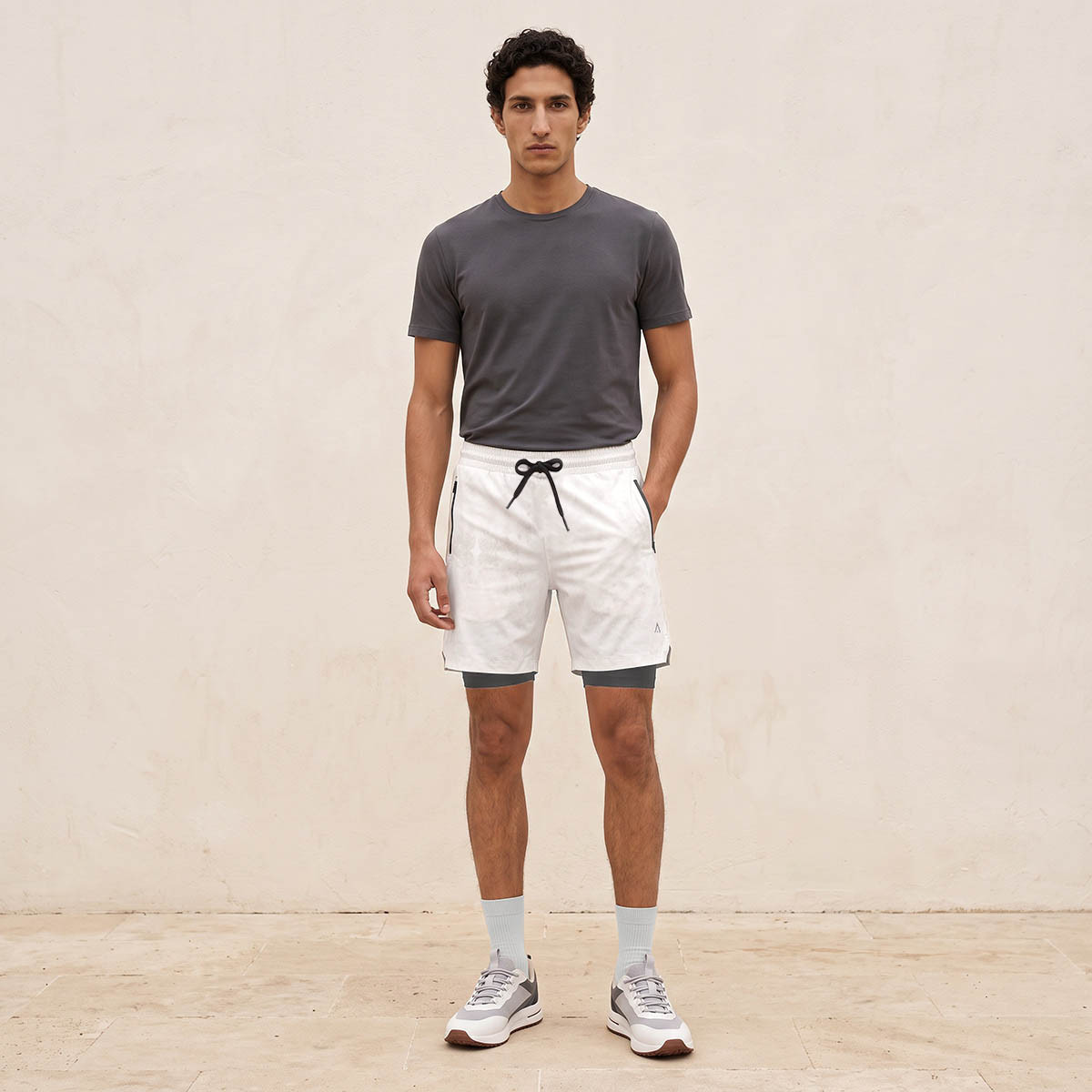 Printed 4-Way Stretch Dual Shorts with Inner Liner-men-clothing-bottoms-shorts-image-4