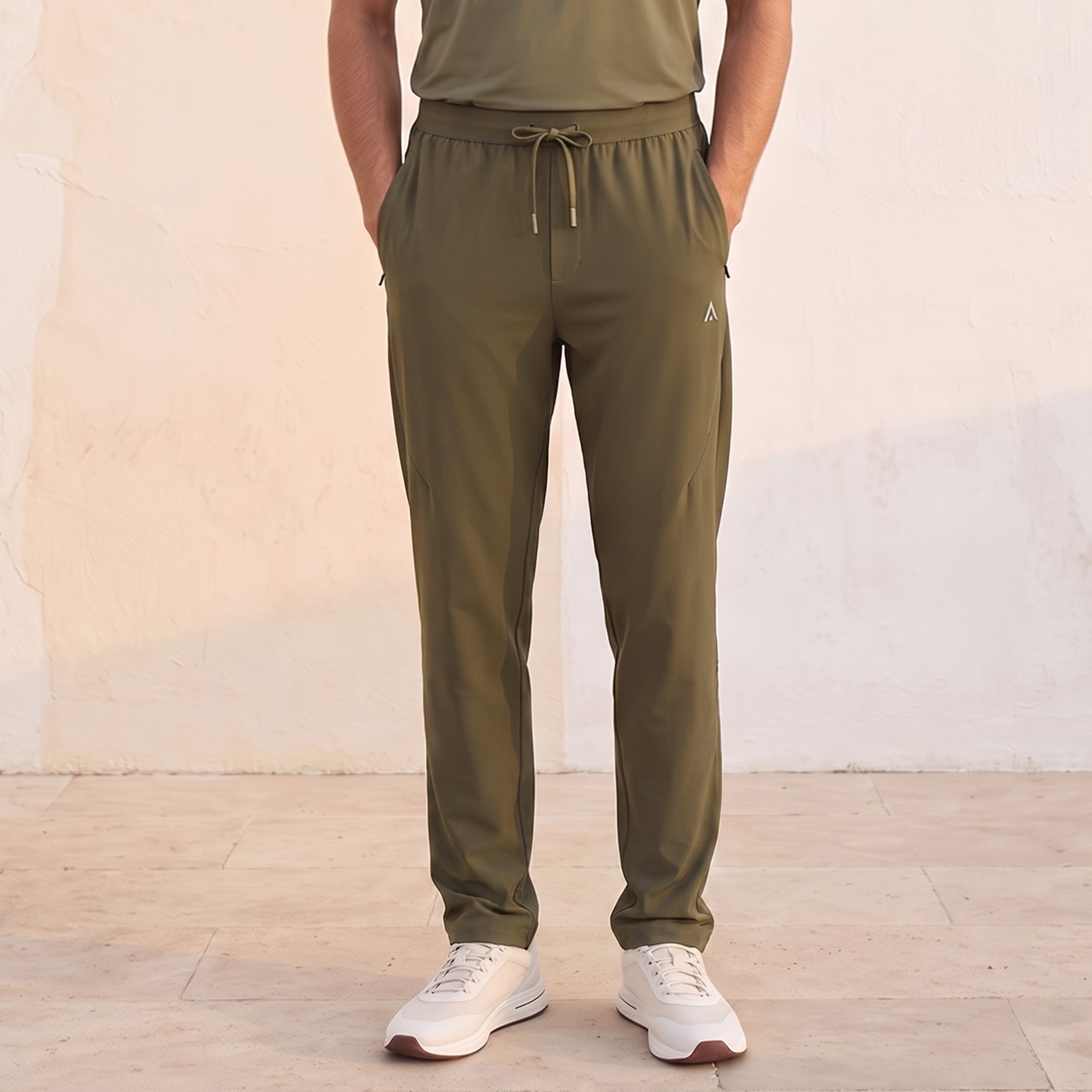 بنطلون رياضي قابل للتمدد في اتجاهين-men-clothing-sportswearandactivewear-bottoms-joggers-image-1