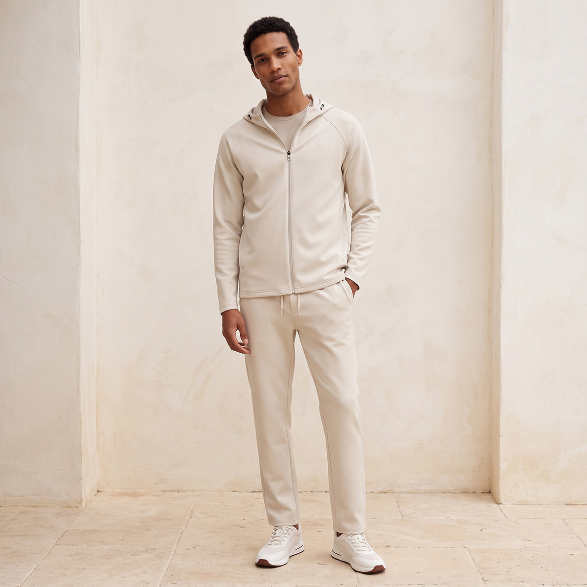 Zip Closure Hooded Jacket-men-clothing-jacketsandblazers-jackets-image-2