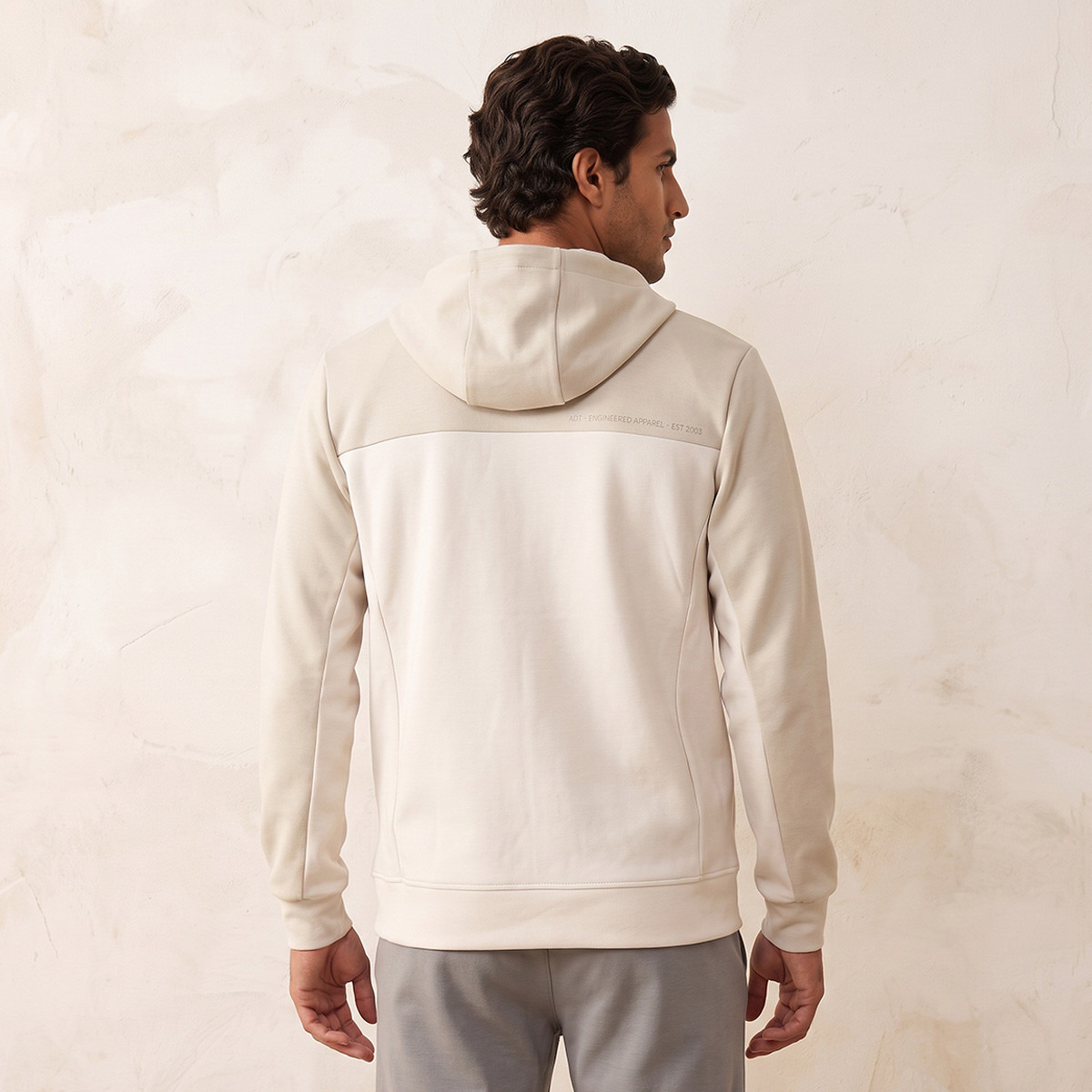 Colourblock Zip Through Hoodie with Pocket-men-winterwear-hoodiesandsweatshirts-image-3