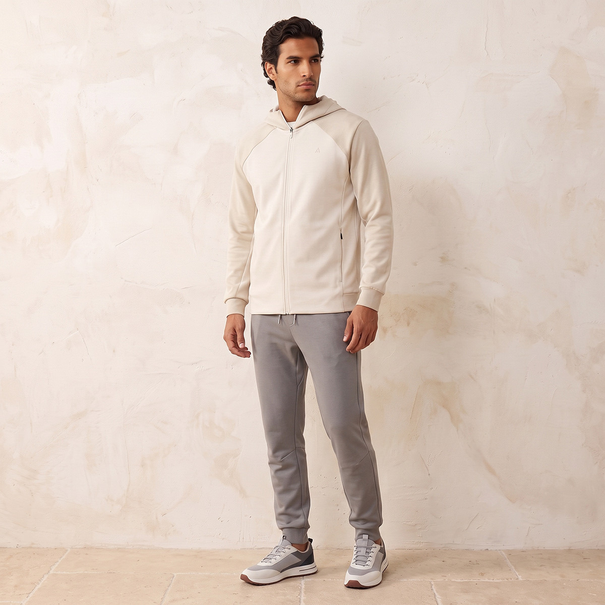 Colourblock Zip Through Hoodie with Pocket-men-winterwear-hoodiesandsweatshirts-image-4