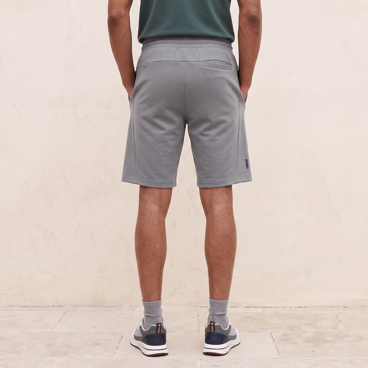 Elasticated Drawstring Shorts with Pockets-men-clothing-bottoms-shorts-image-3