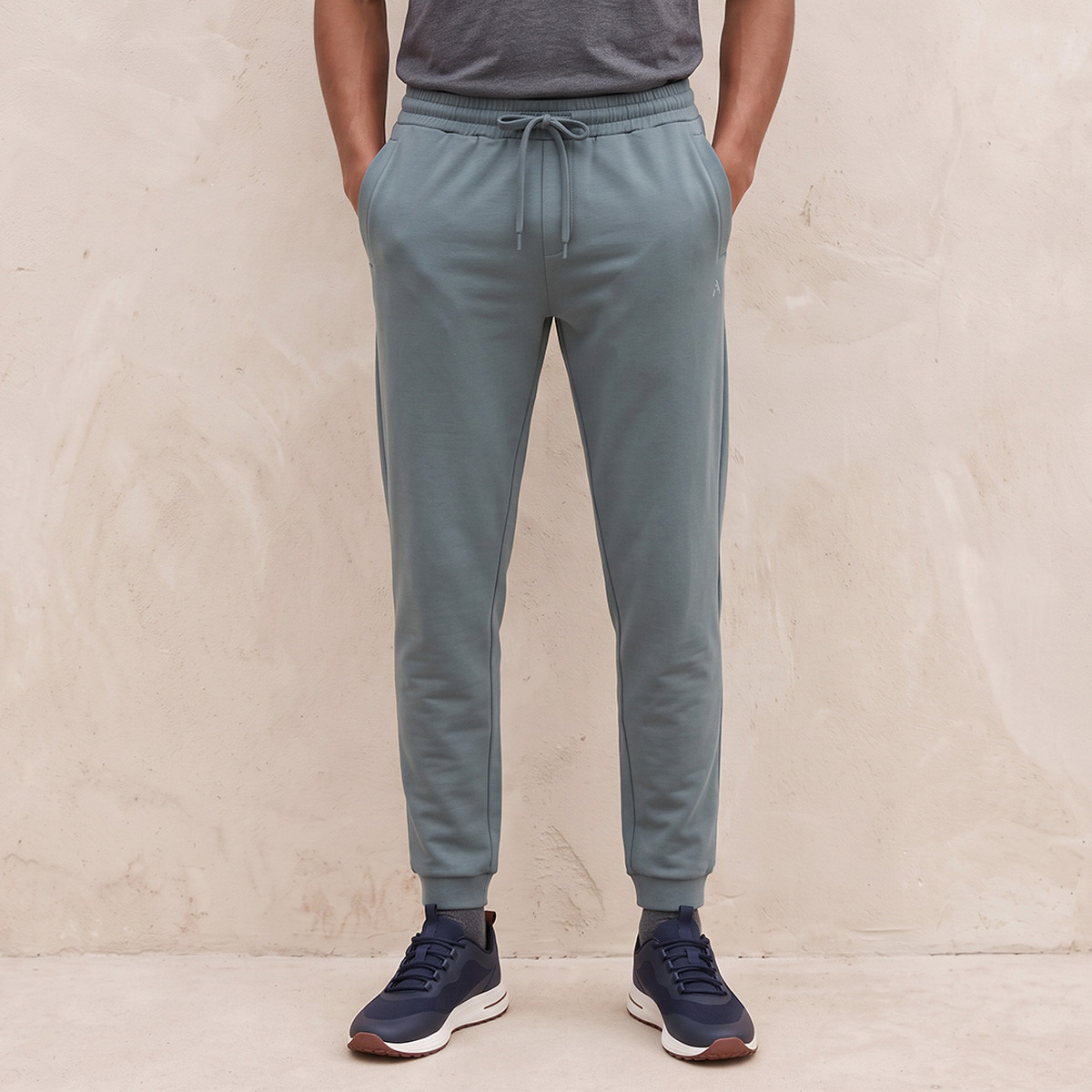 Relaxed Fit Joggers with Drawstring Closure-men-clothing-bottoms-joggers-image-1