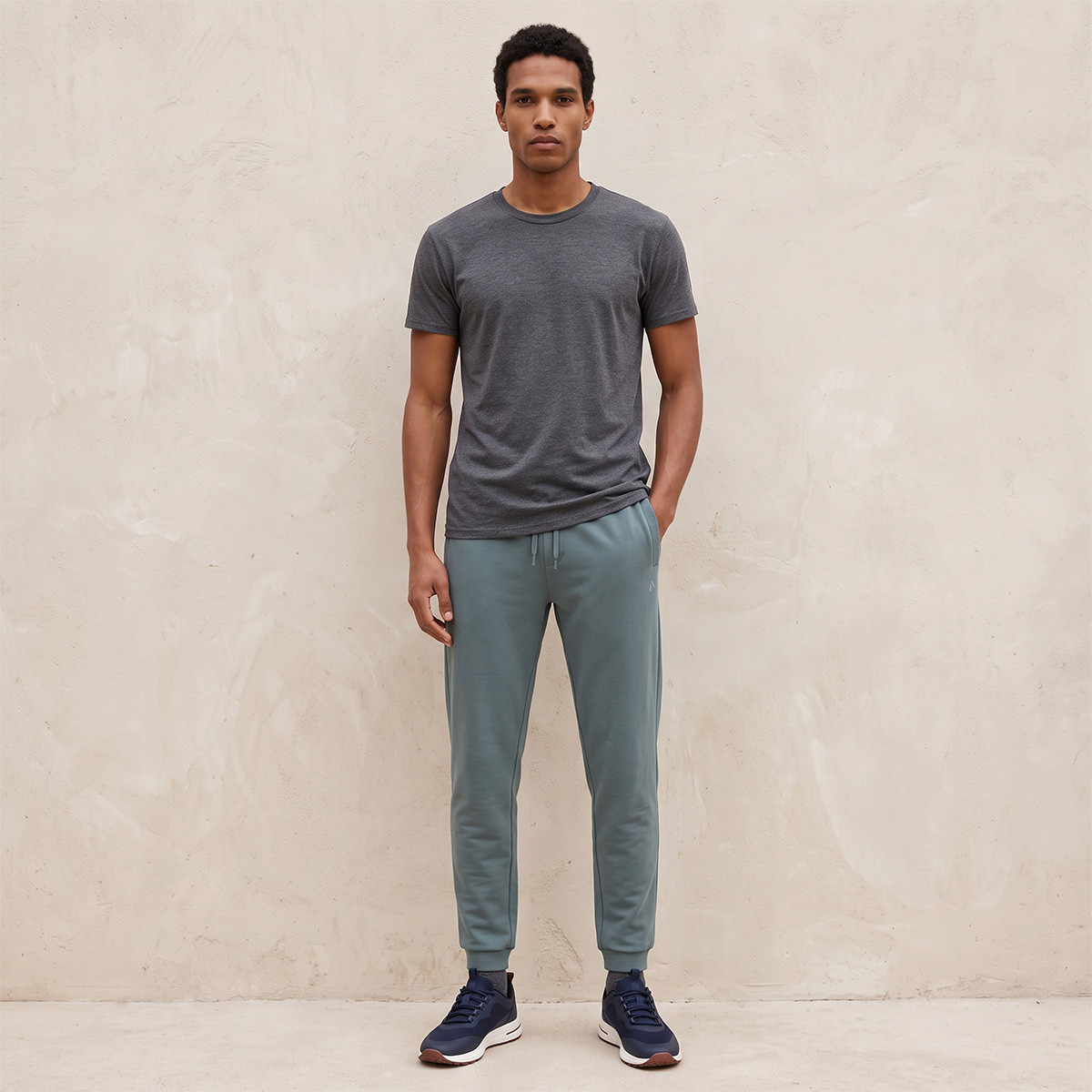 Relaxed Fit Joggers with Drawstring Closure-men-clothing-bottoms-joggers-image-2