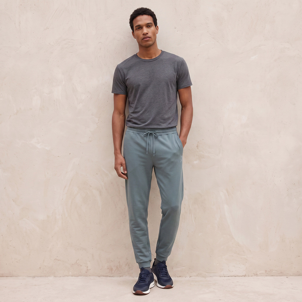 Relaxed Fit Joggers with Drawstring Closure-men-clothing-bottoms-joggers-image-4