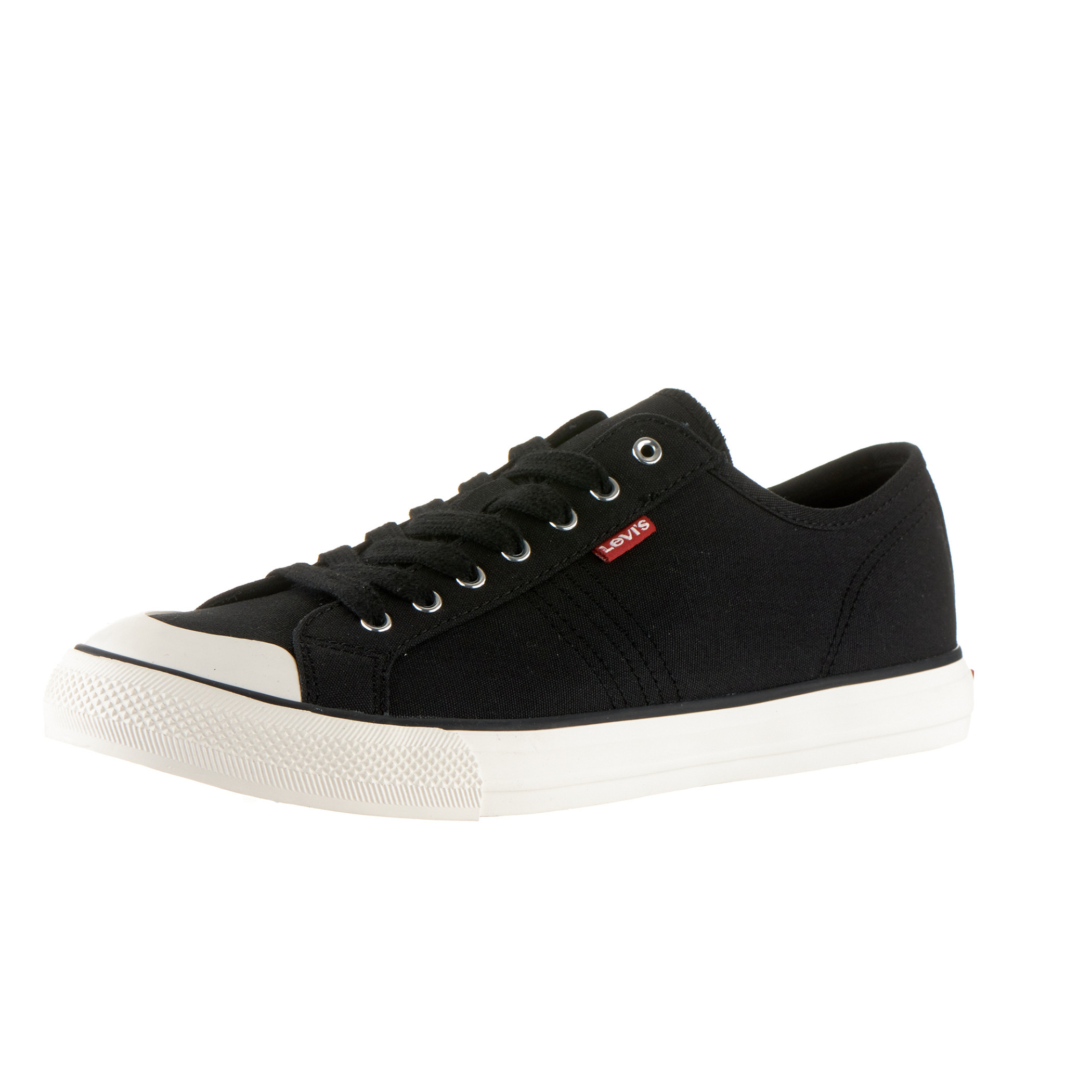 Levi's Men Solid Black Sneakers-men-shoes-sneakers-image-1