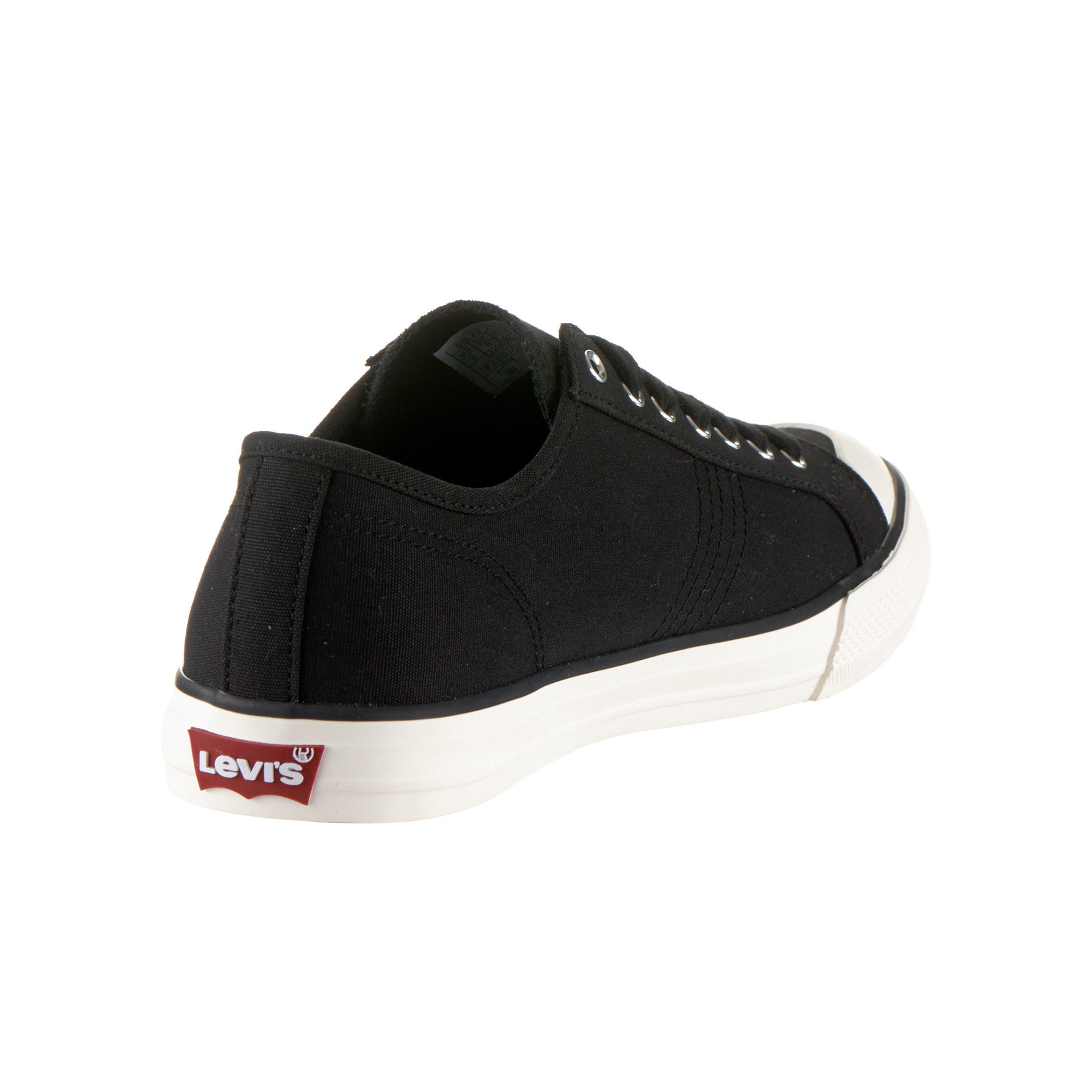 Levi's Men Solid Black Sneakers-men-shoes-sneakers-image-2