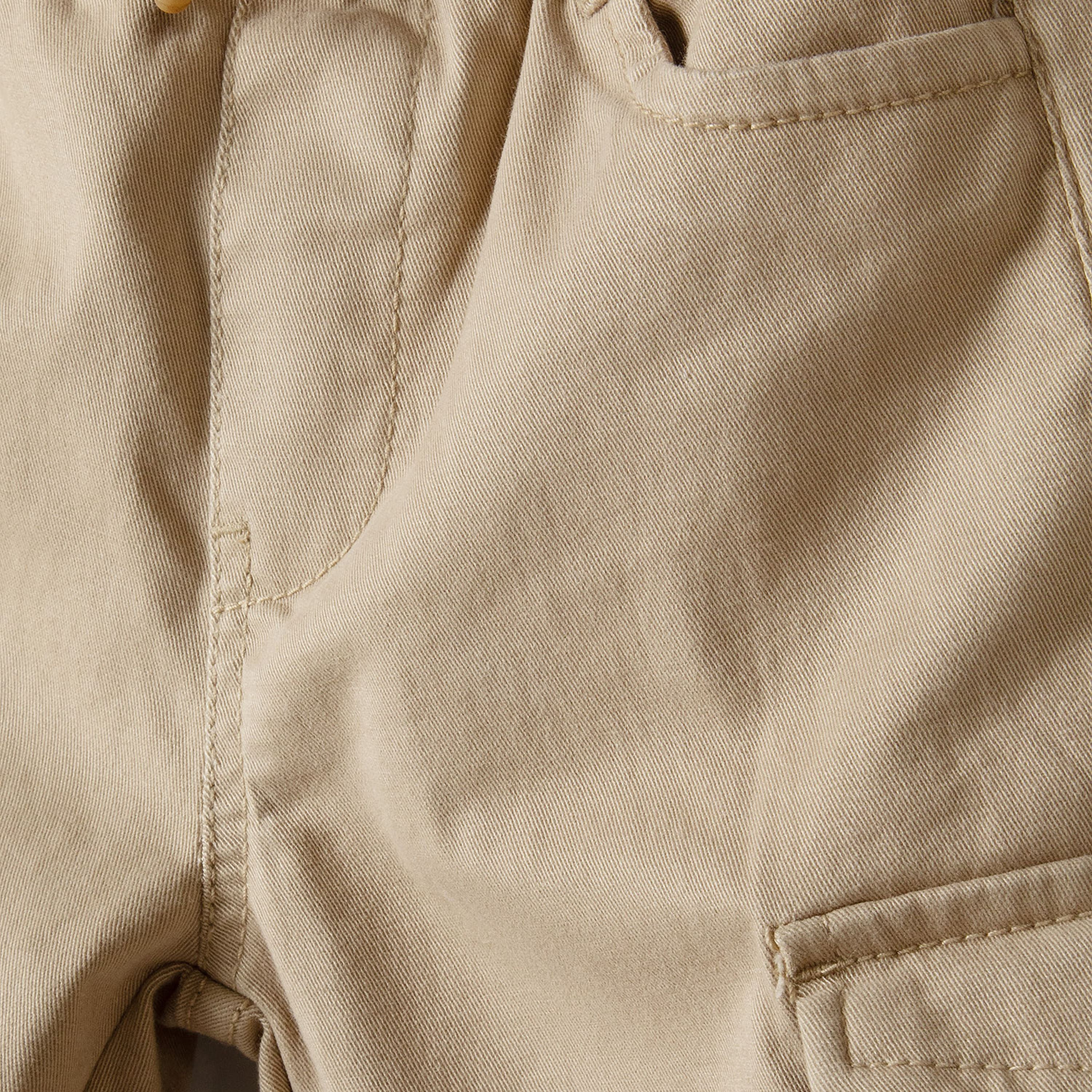 بنطال ركض كومبات بقصة مريحة سادة من مينوتي-baby-boys-clothing-bottoms-joggersandtrackpants-image-4