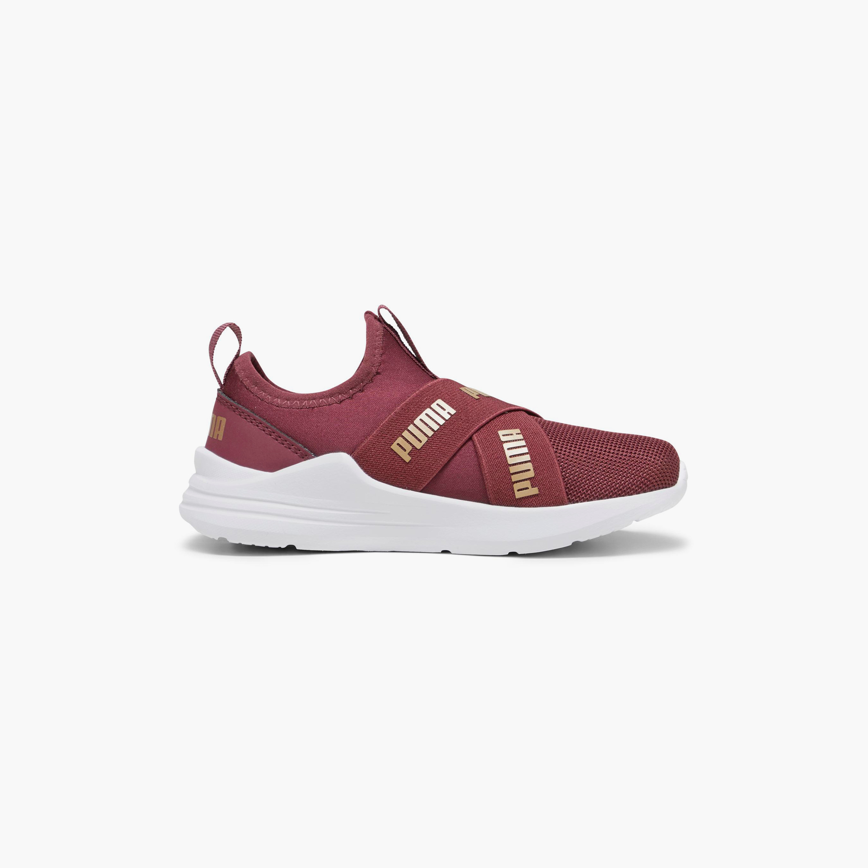 Puma Girls Wired Run Flash Slip-On Running Shoes-girls-shoes-sports-image-2