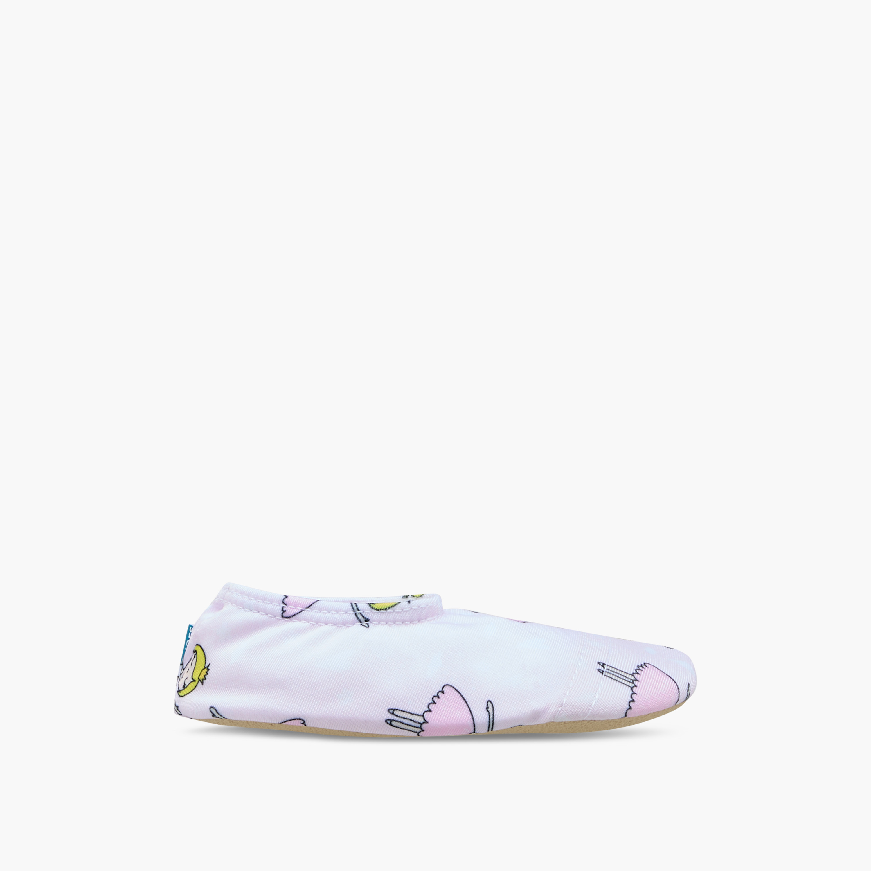 Juniors Ballerina Print Slip-On Pool Shoes-baby-girls-clothing-swimwear-image-2