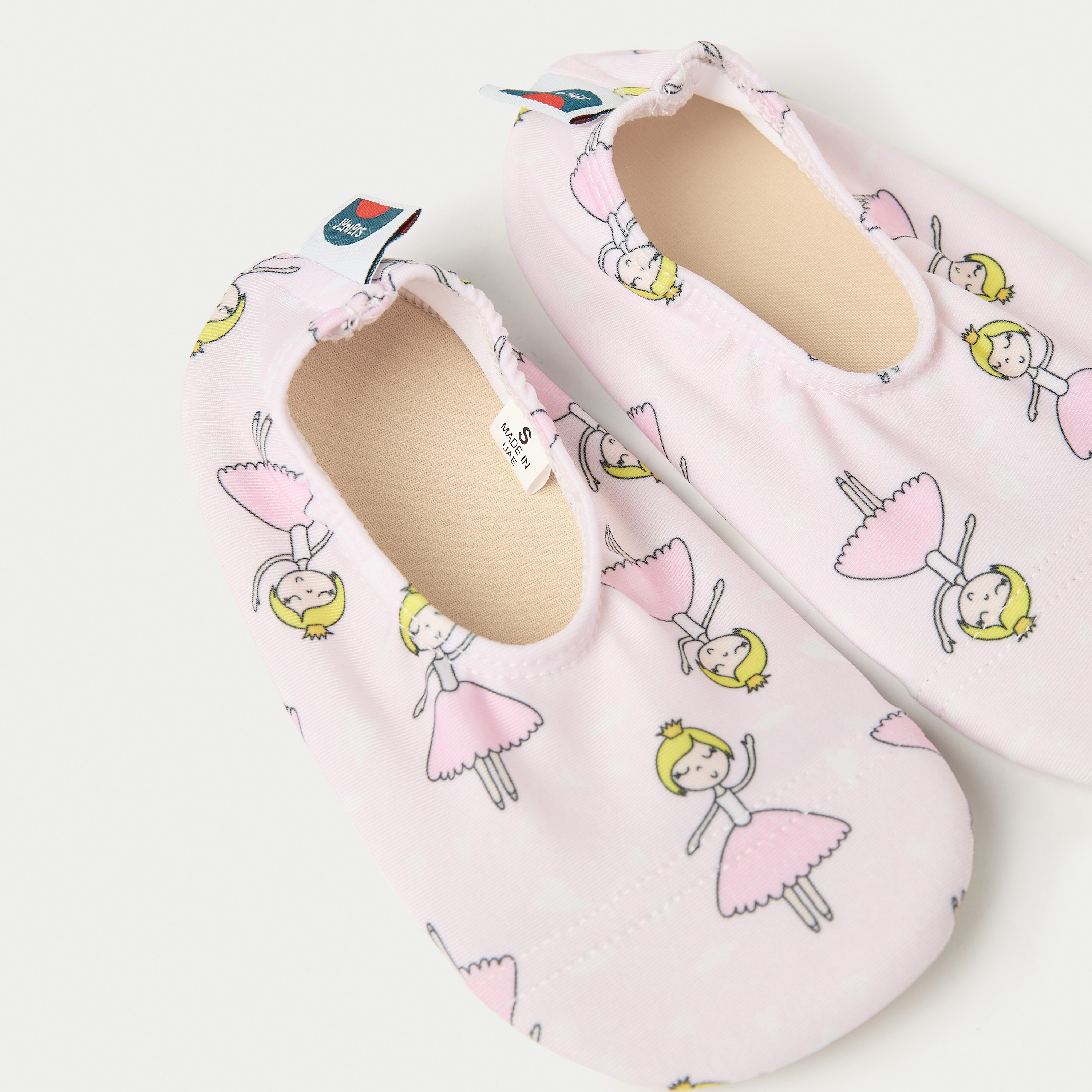 Juniors All-Over Ballerina Print Slip-On Pool Shoes-girls-clothing-sportswear-swimwear-image-3