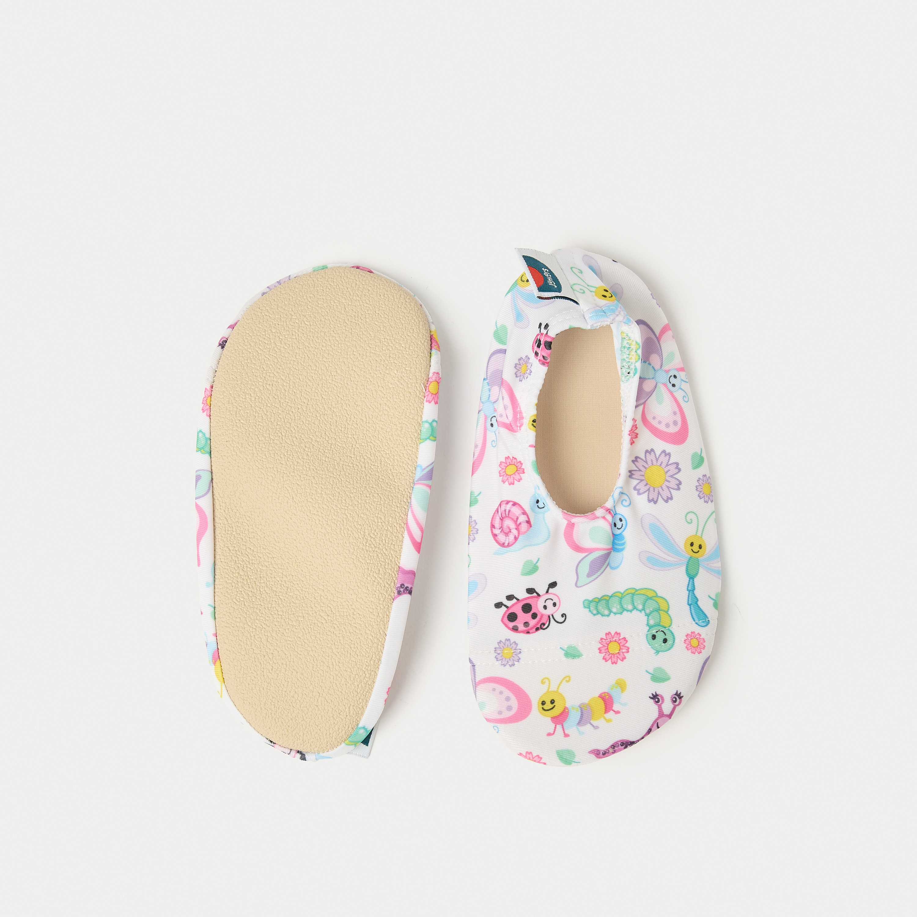 Juniors All-Over Print Slip-On Pool Shoes-girls-clothing-sportswear-swimwear-image-2