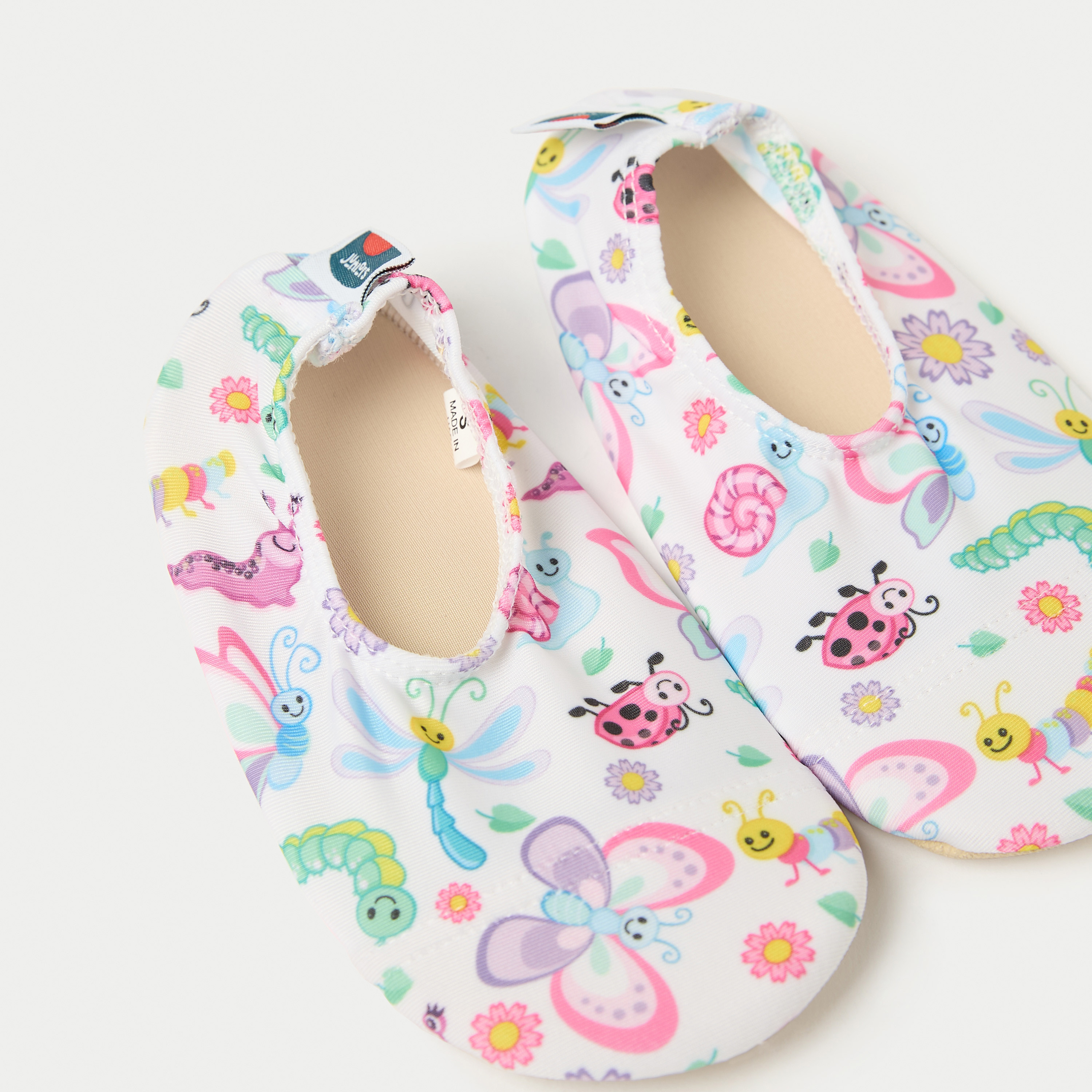 Juniors All-Over Print Slip-On Pool Shoes-girls-clothing-sportswear-swimwear-image-3
