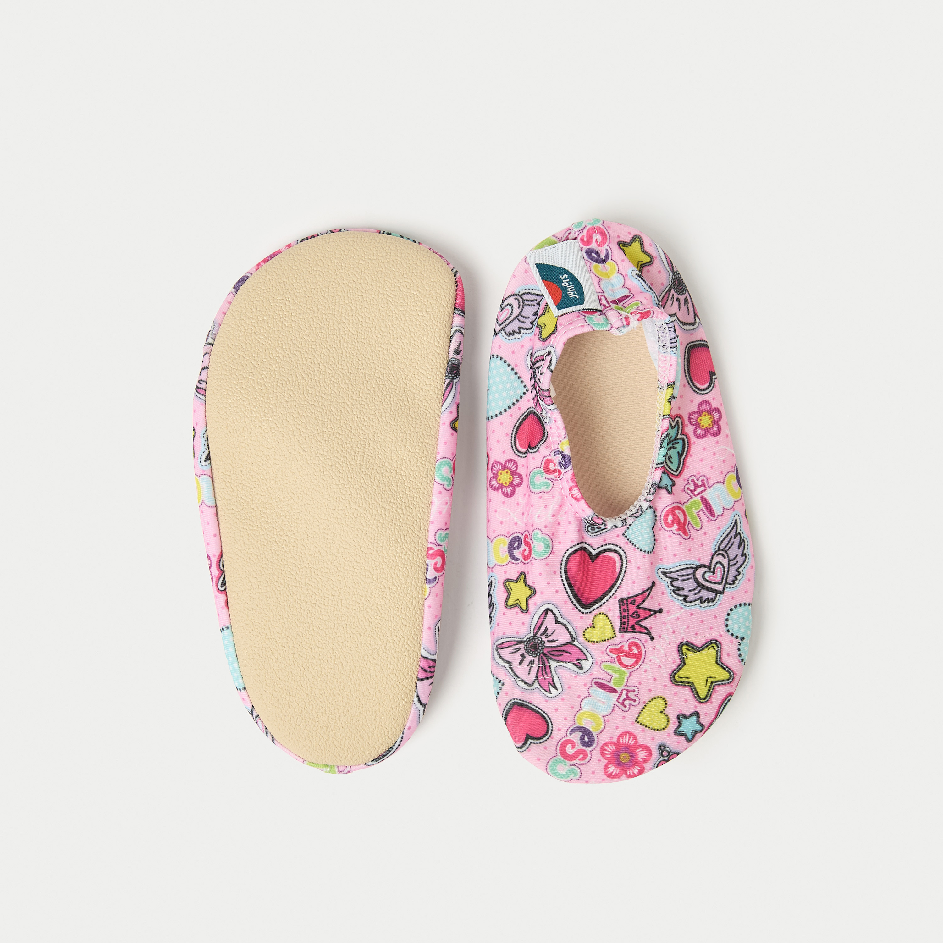 Juniors All-Over Print Slip-On Pool Shoes-baby-girls-clothing-swimwear-image-3