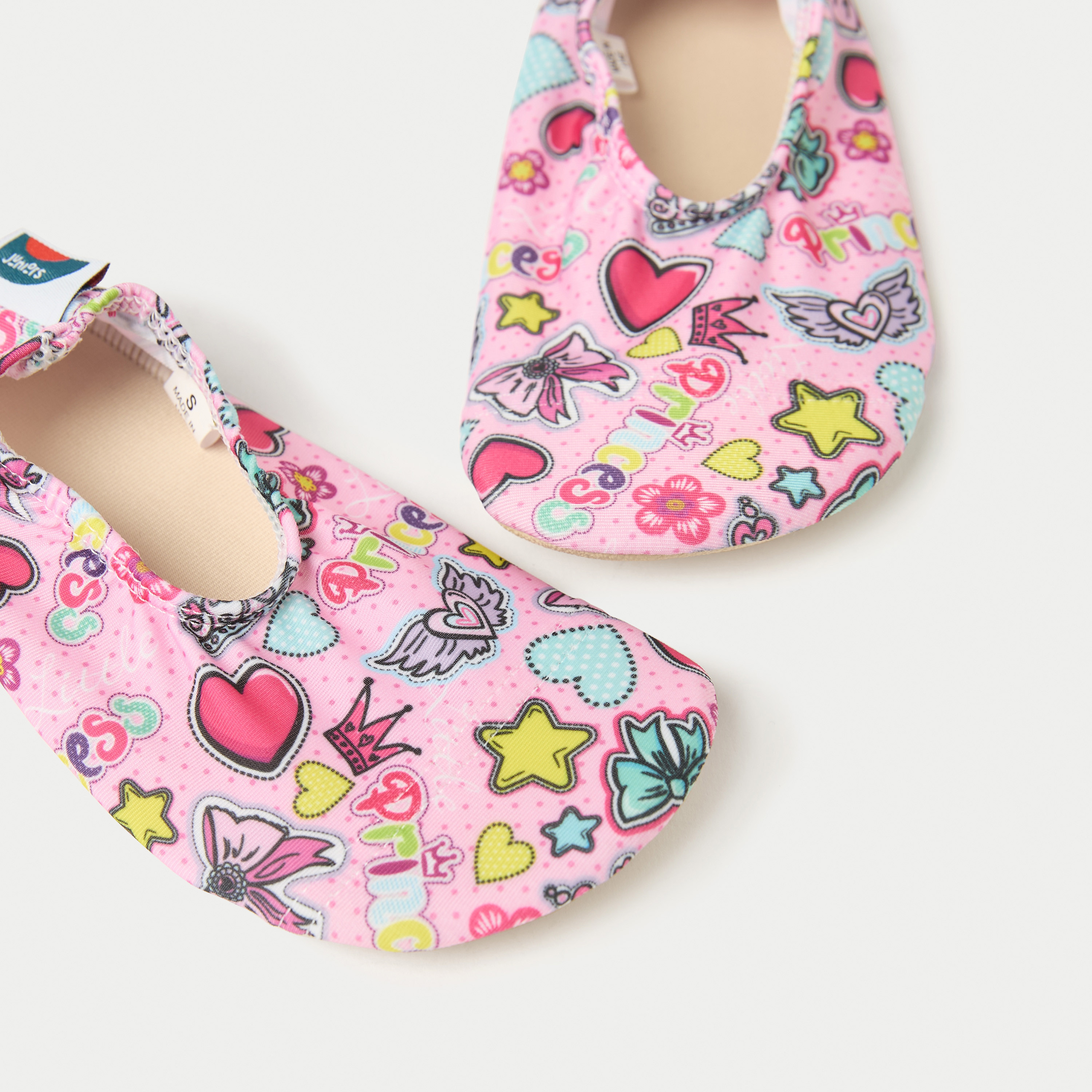Juniors All-Over Print Slip-On Pool Shoes-baby-girls-clothing-swimwear-image-4