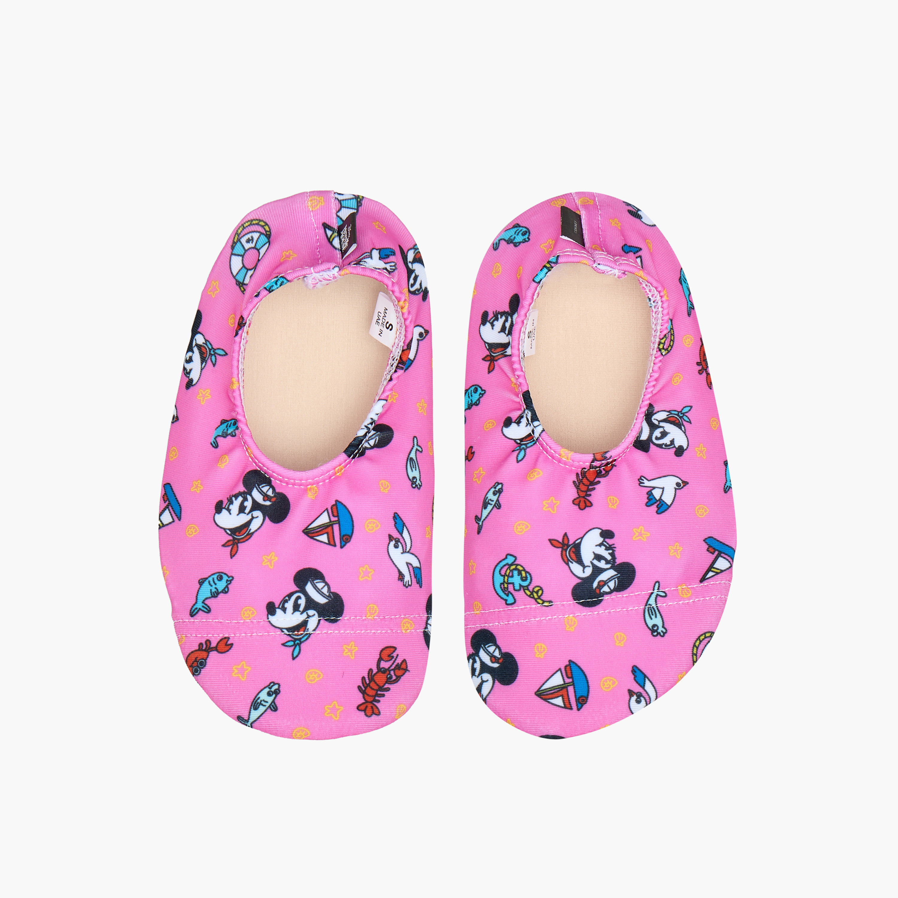 Juniors Sunwear Mickey Mouse Print Slip-On Pool Shoes-baby-girls-clothing-swimwear-image-1