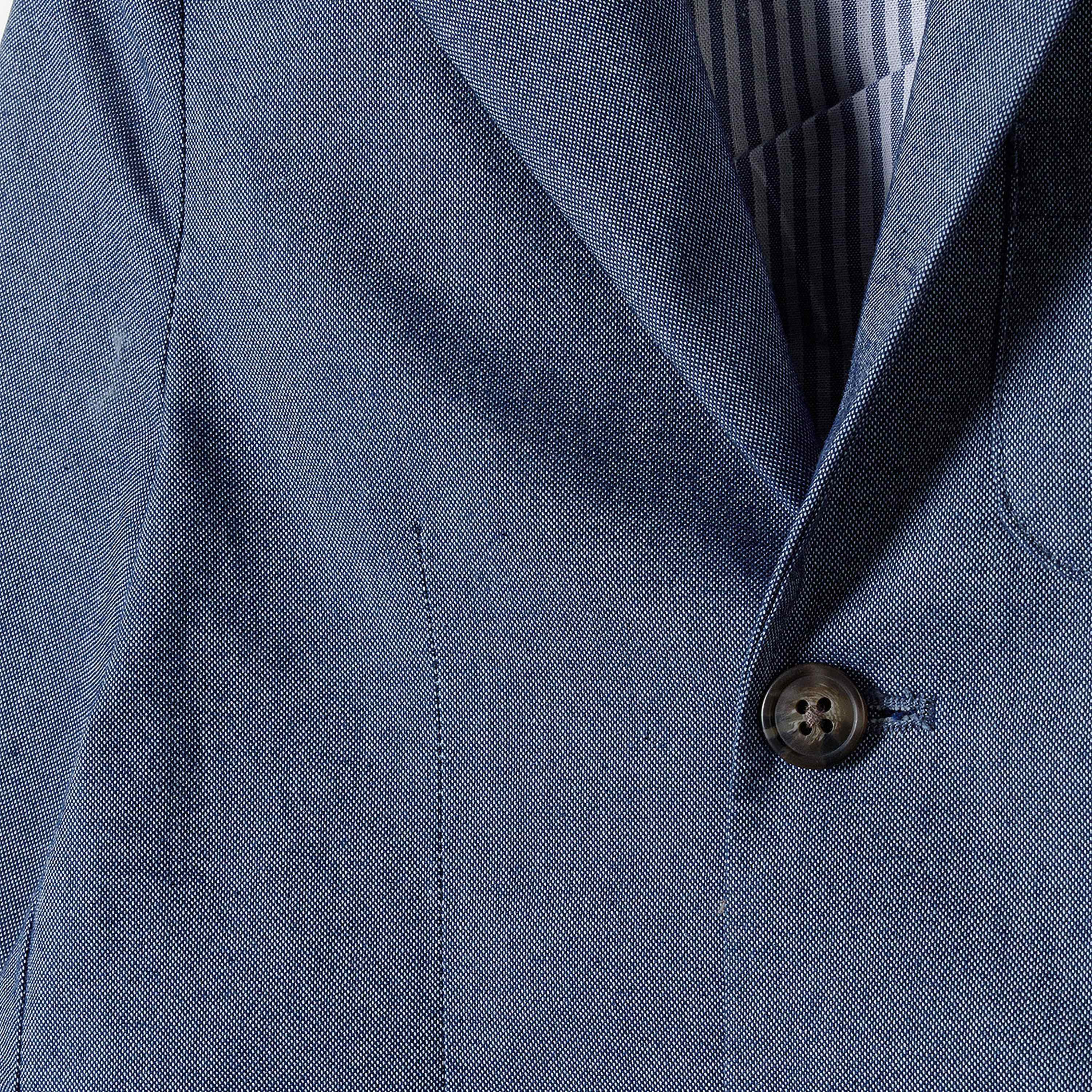 Minoti Lapel Collar Oxford Blazer-boys-clothing-jacketsandcoats-image-4