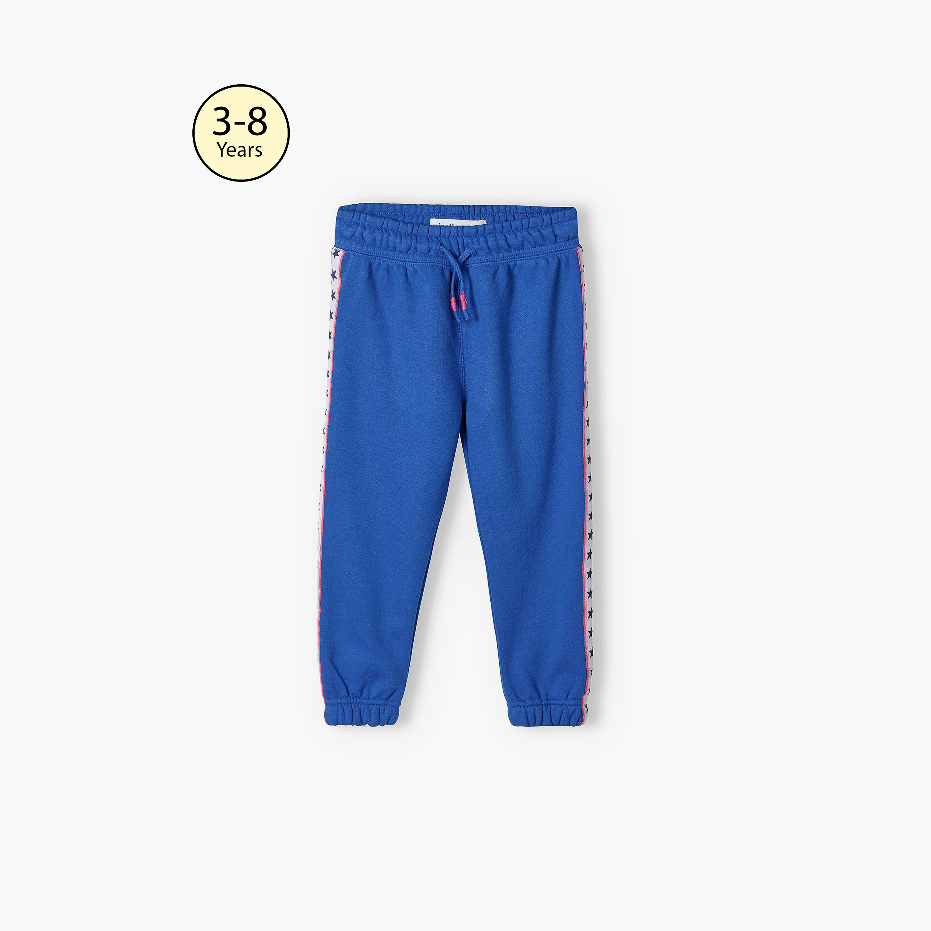 بنطال جينز مطاطي مطبوع  من مينوتي-girls-clothing-bottoms-joggersandtrackpants-image-1