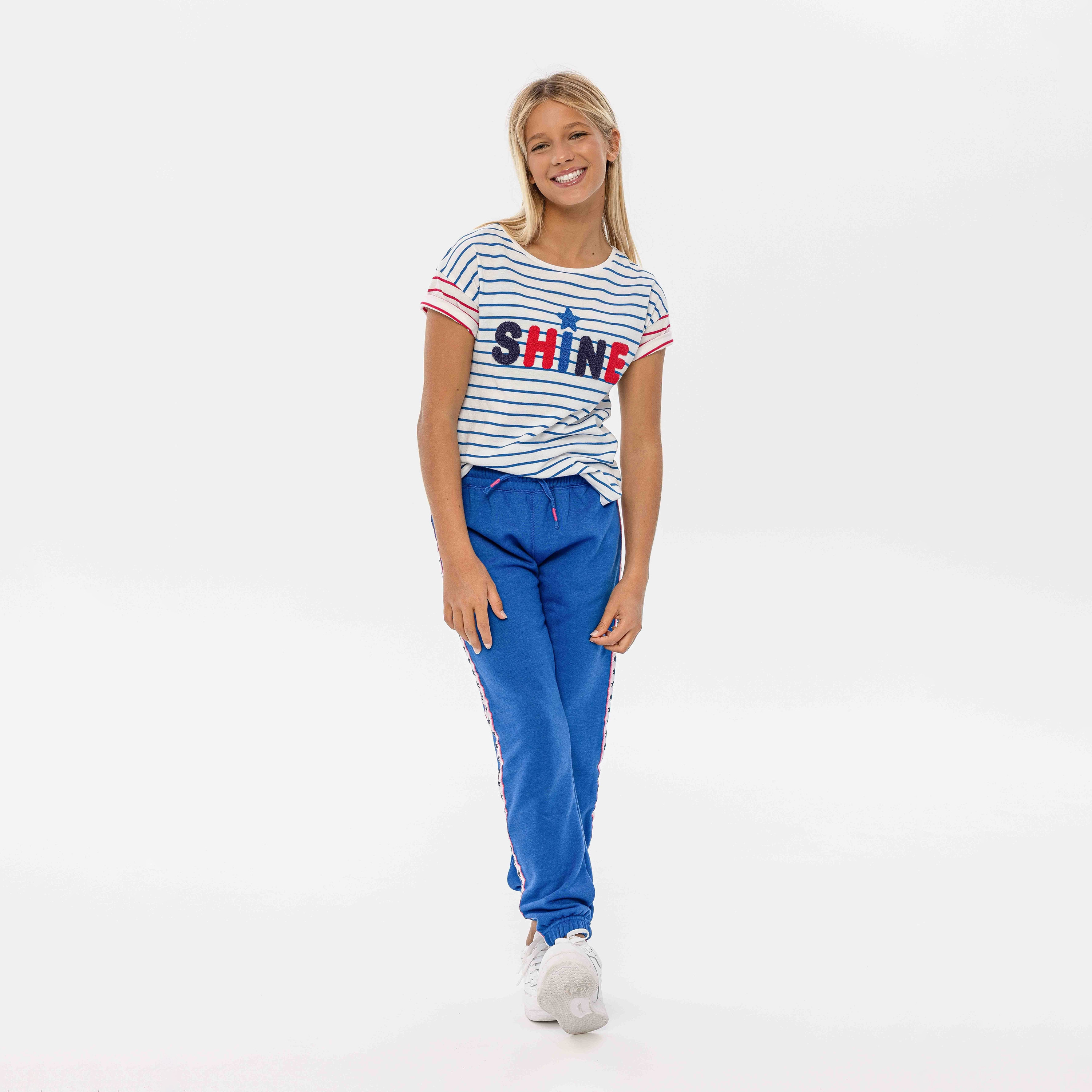 Minoti Printed Elasticated Jeans-girls-clothing-bottoms-joggersandtrackpants-image-4