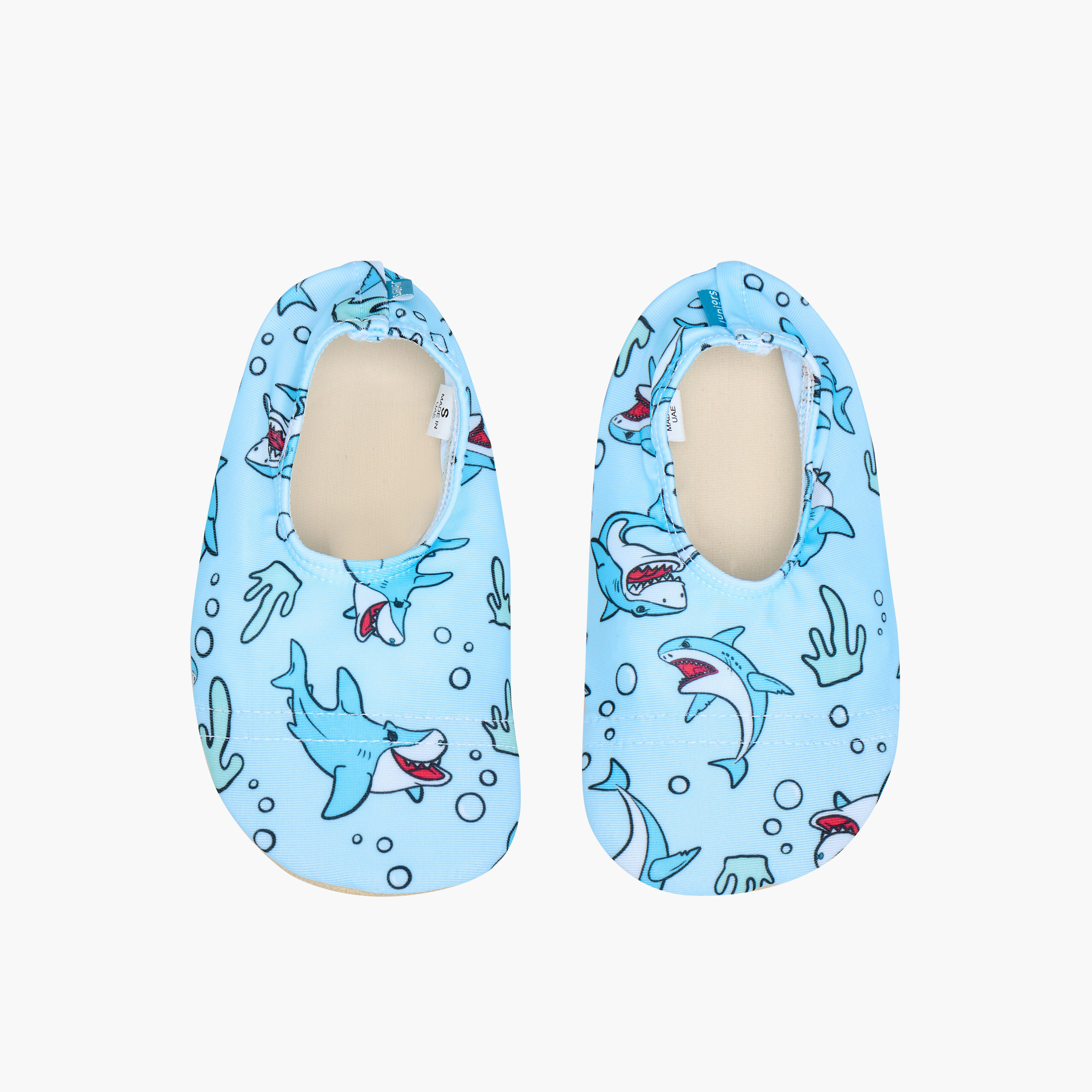 حذاء مسبح سهل الارتداء بطبعات قرش من كويجا-baby-boys-clothing-swimwear-image-4