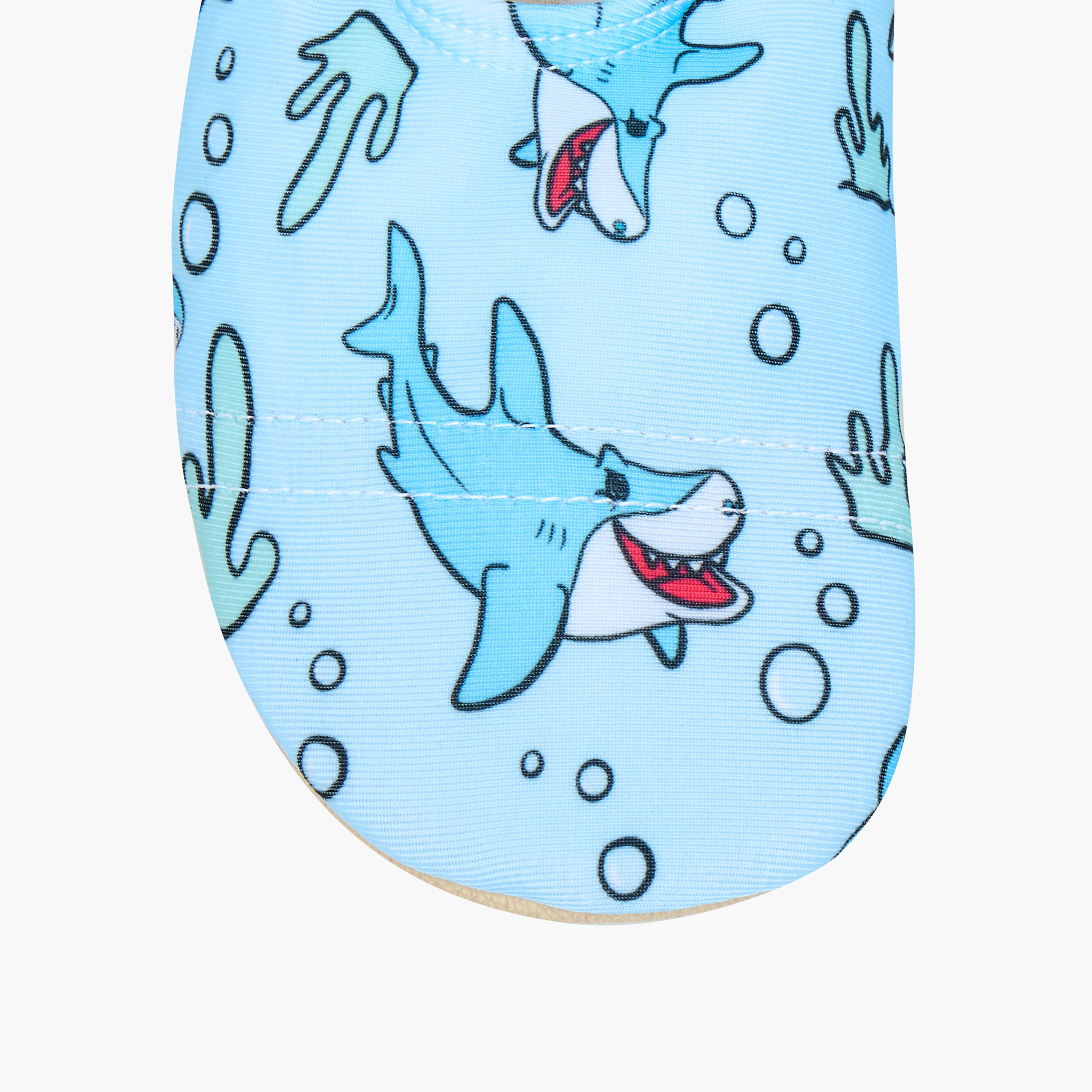 حذاء مسبح سهل الارتداء بطبعات قرش من كويجا-baby-boys-clothing-swimwear-image-2