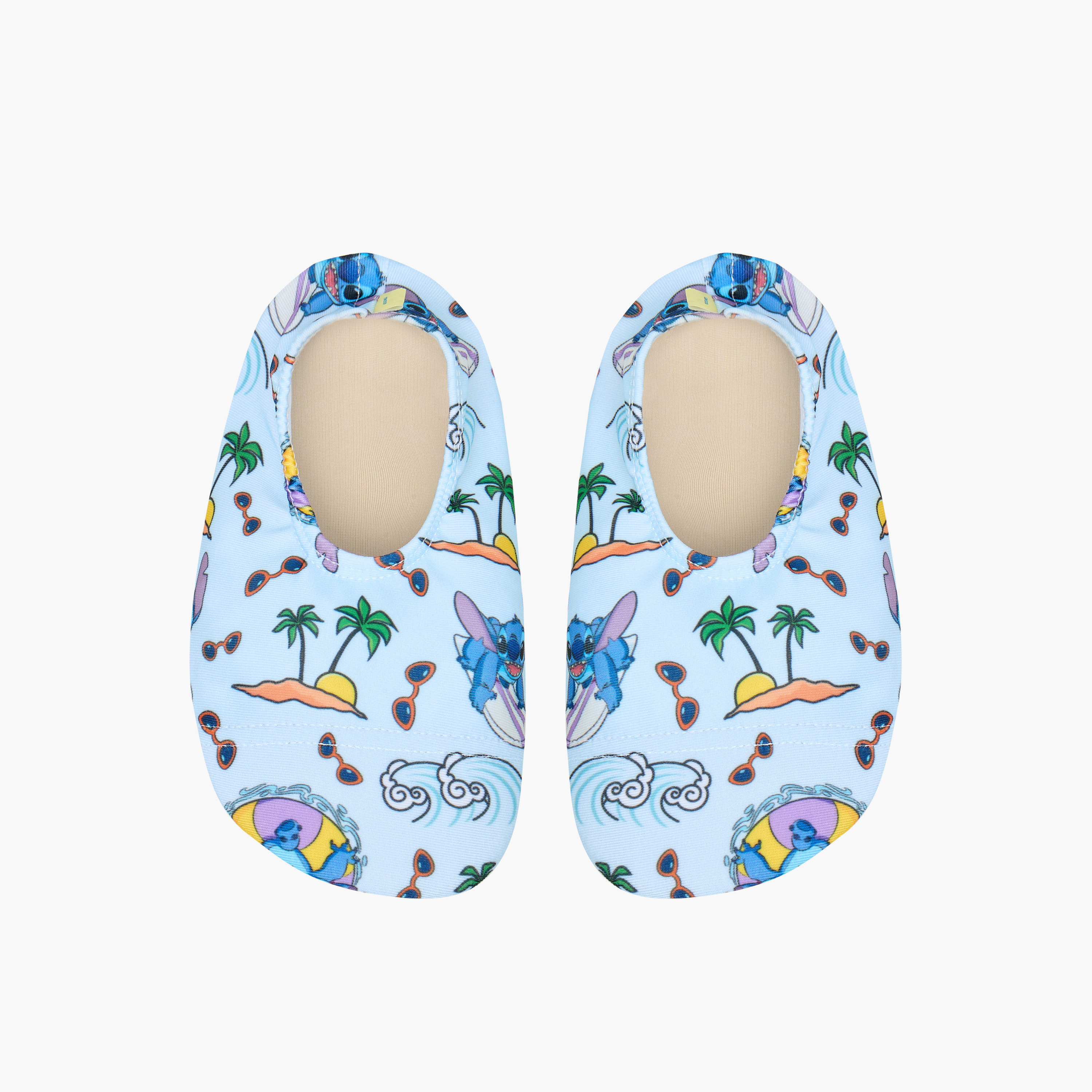 Juniors Sunwear Stitch Print Slip-On Pool Shoes-baby-boys-clothing-swimwear-image-1