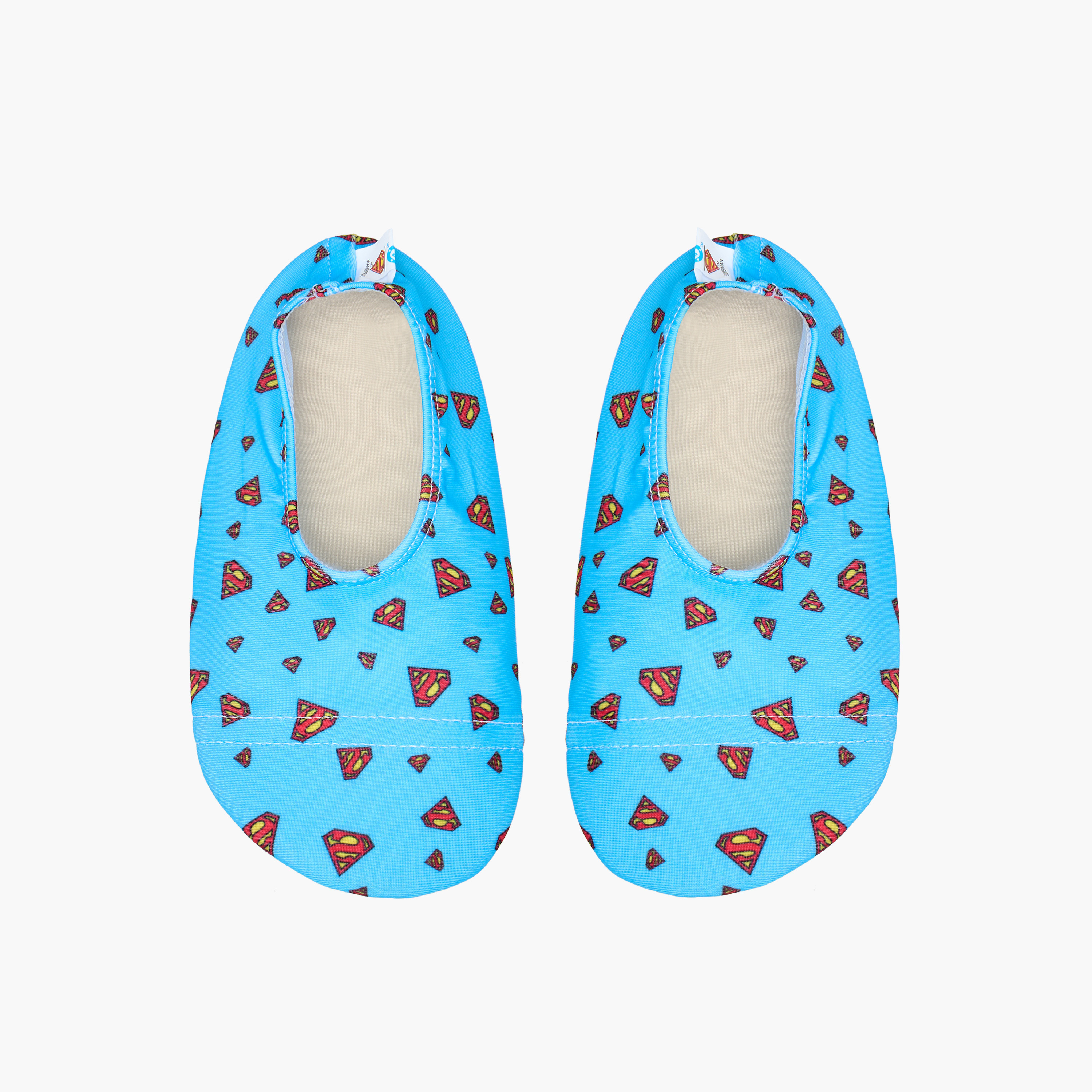 Juniors Sunwear Superman Print Slip-On Pool Shoes-baby-boys-clothing-swimwear-image-1