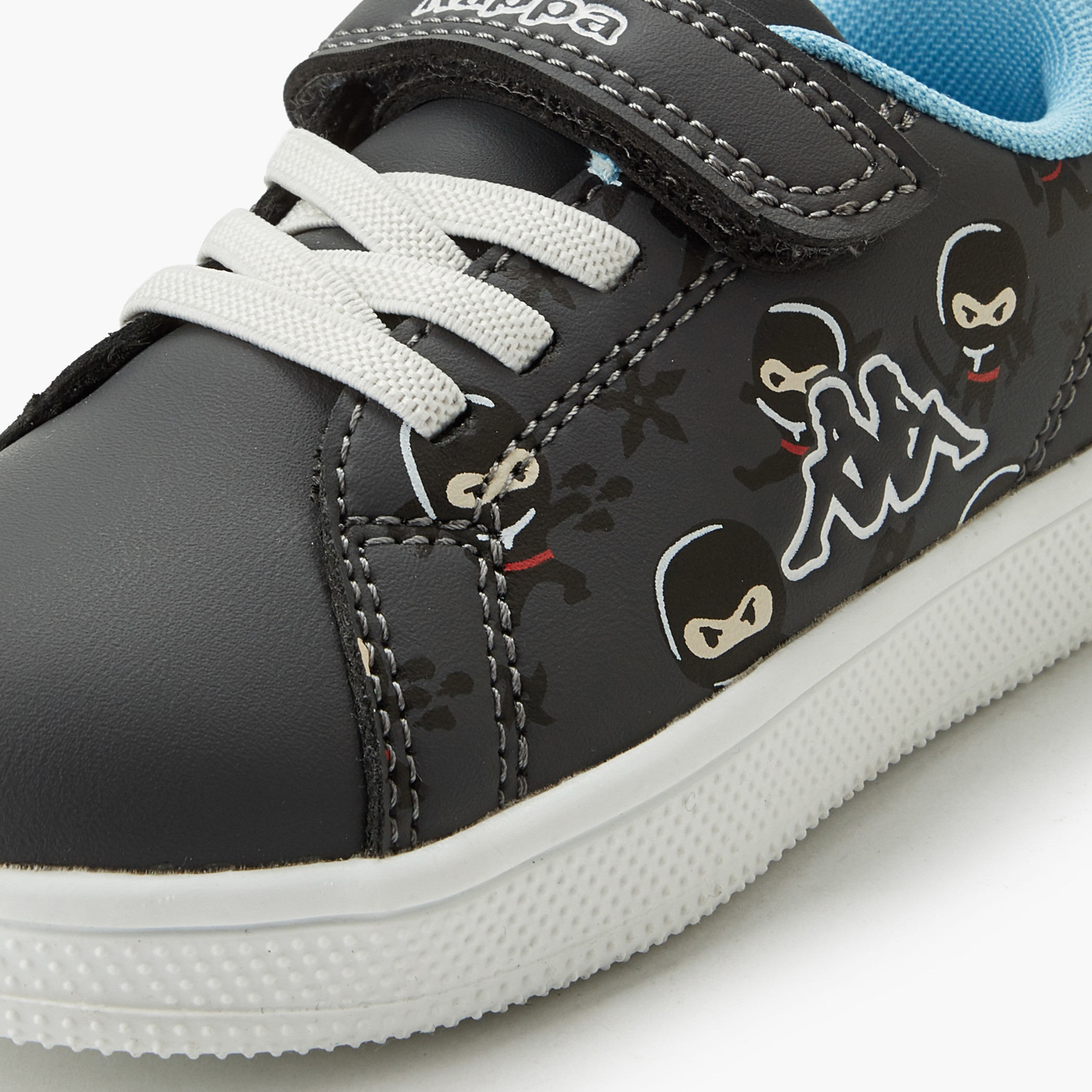 Kappa Boys Hook & Loop Sports Shoes-boys-shoes-sports-image-4