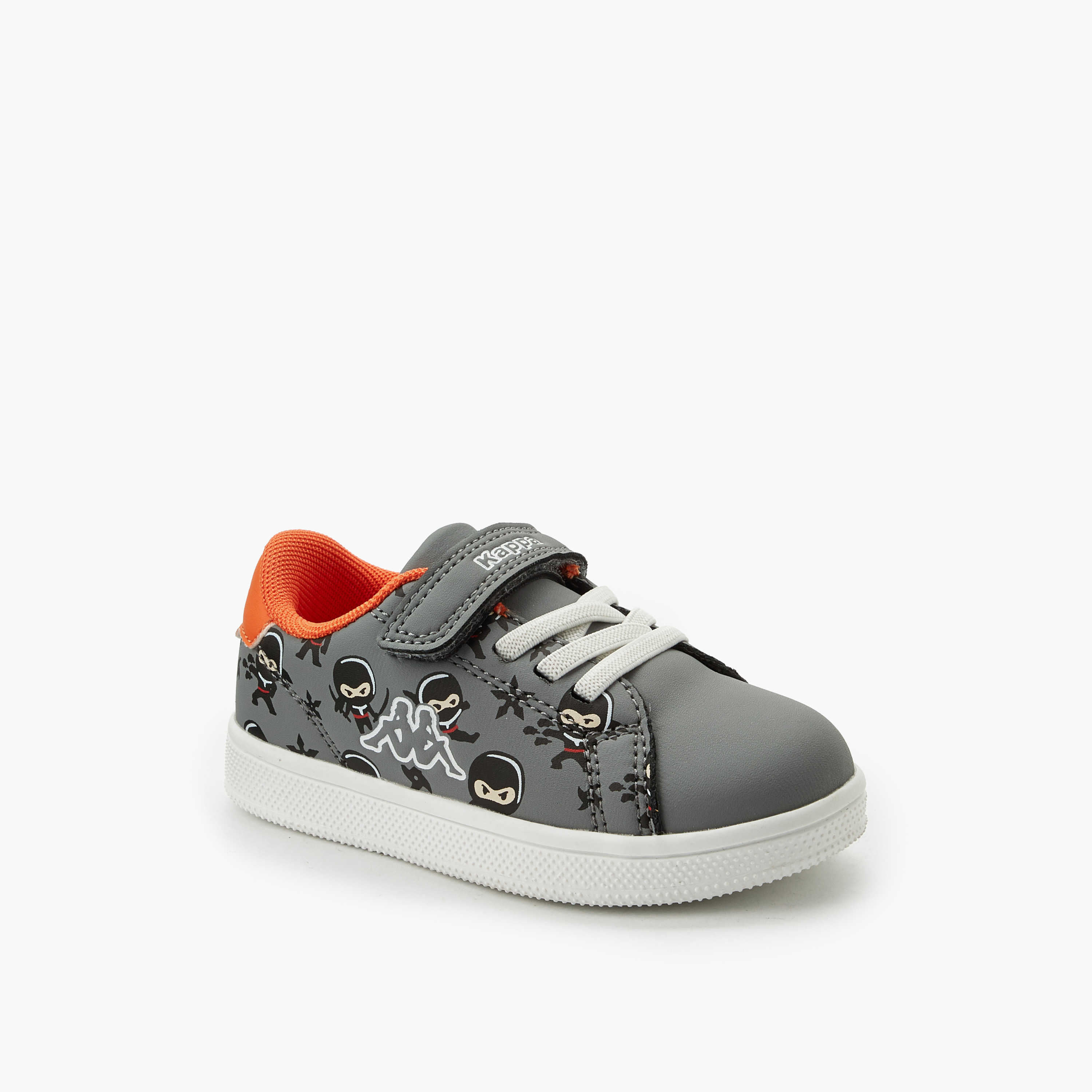 Kappa Boys Hook & Loop Sports Shoes-boys-shoes-sports-image-2