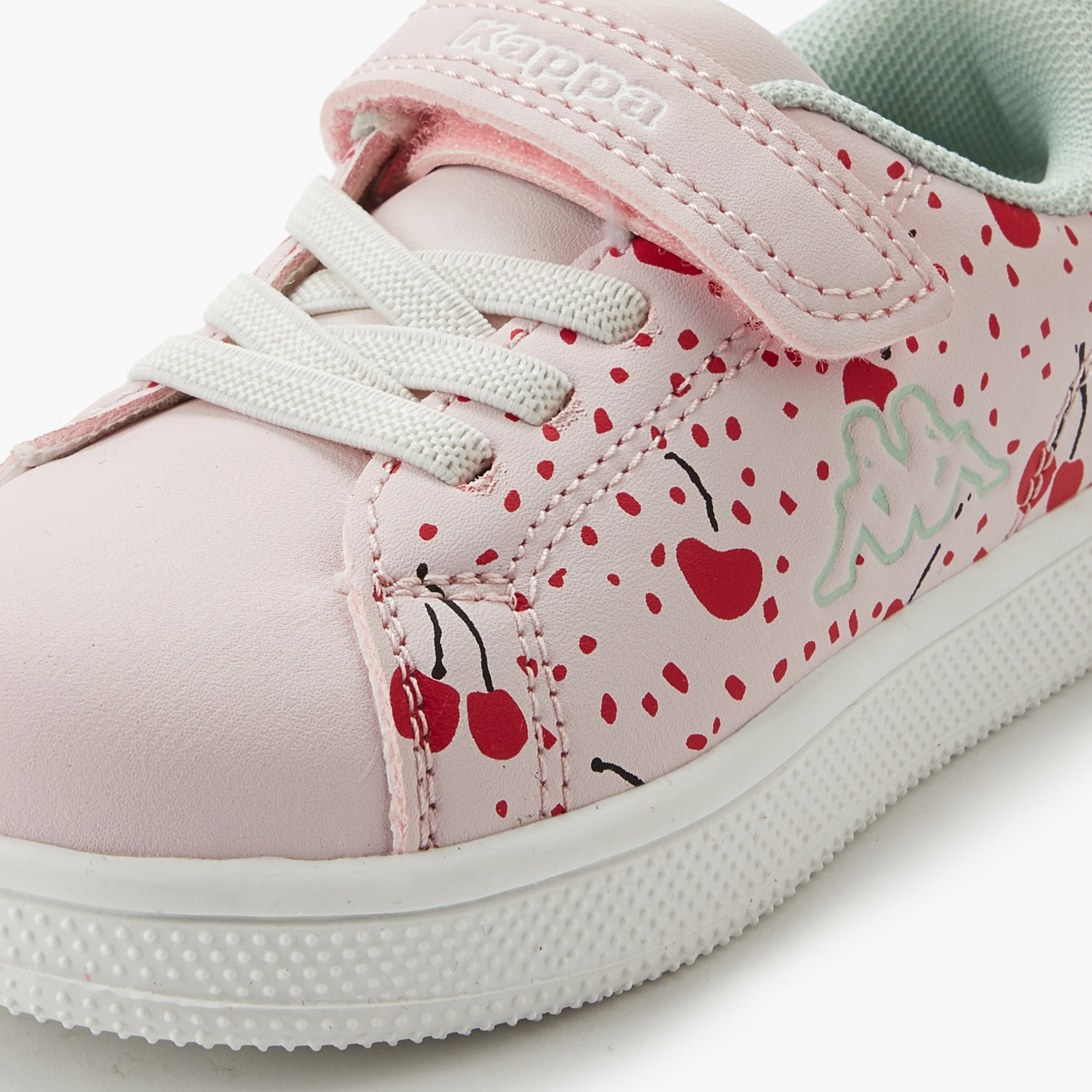 Kappa Girls Hook & Loop Sports Shoes-baby-girls-shoes-closedshoes-image-4