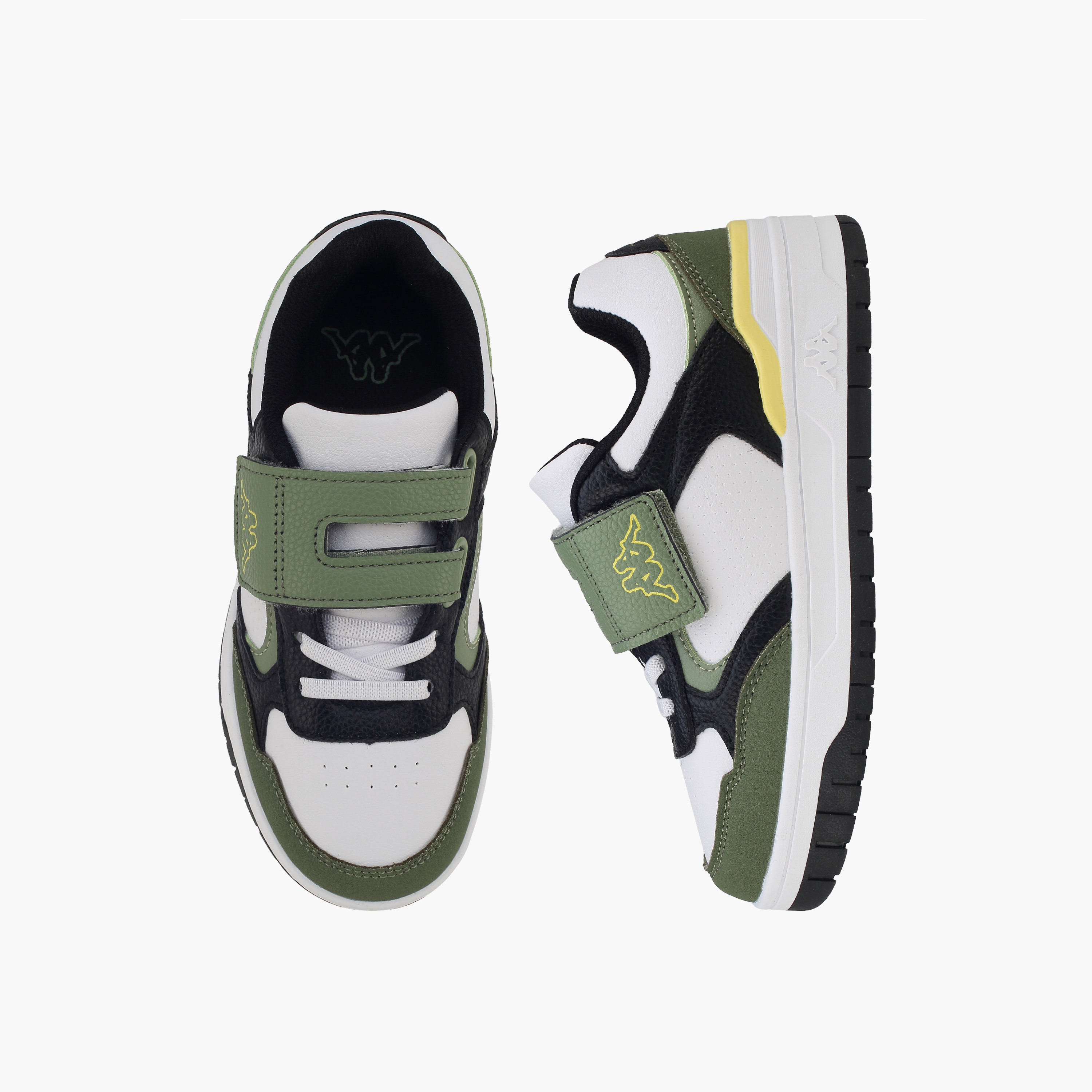 Kappa Boys Hook & Loop Sports Shoes-boys-shoes-sports-image-1