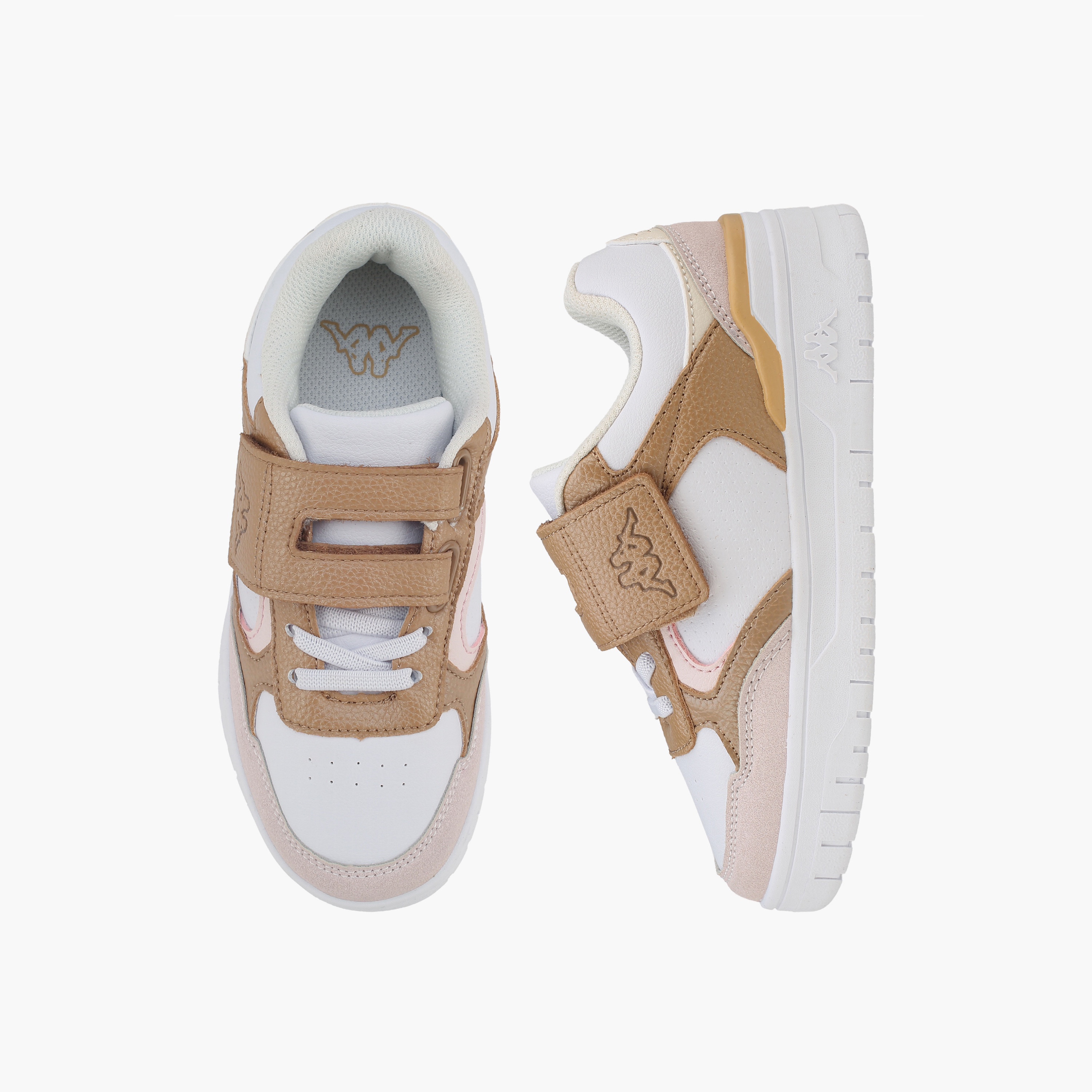 Kappa Girls Hook & Loop Sports Shoes-girls-shoes-sports-image-1