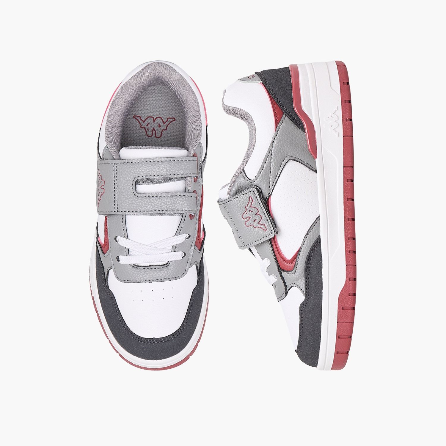 حذاء رياضي بقوالب ملونة وشريط إغلاق لاصق للأولاد من كانجاروز-boys-shoes-sneakers-image-1