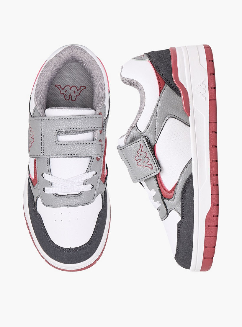 حذاء رياضي بقوالب ملونة وشريط إغلاق لاصق للأولاد من كانجاروز-boys-shoes-sneakers-image-1