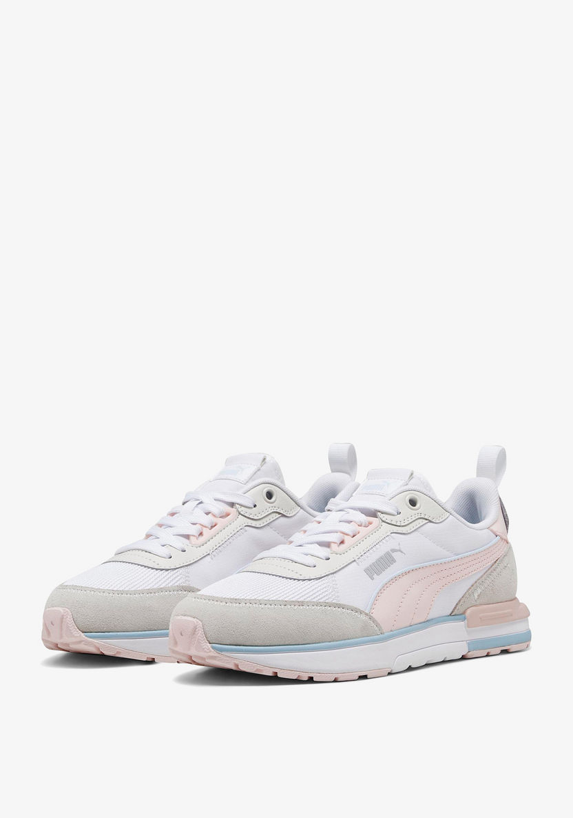 Puma Women's Colourblock Trainers with Panel Detail and Lace-Up Closure-Women%27s Sports Shoes-image-0
