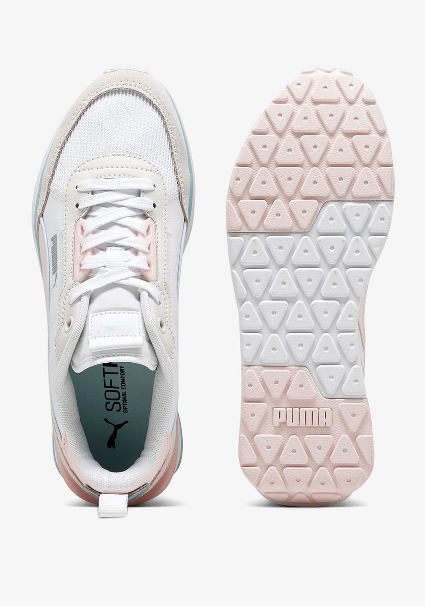 Puma Women's Colourblock Trainers with Panel Detail and Lace-Up Closure-Women%27s Sports Shoes-image-3