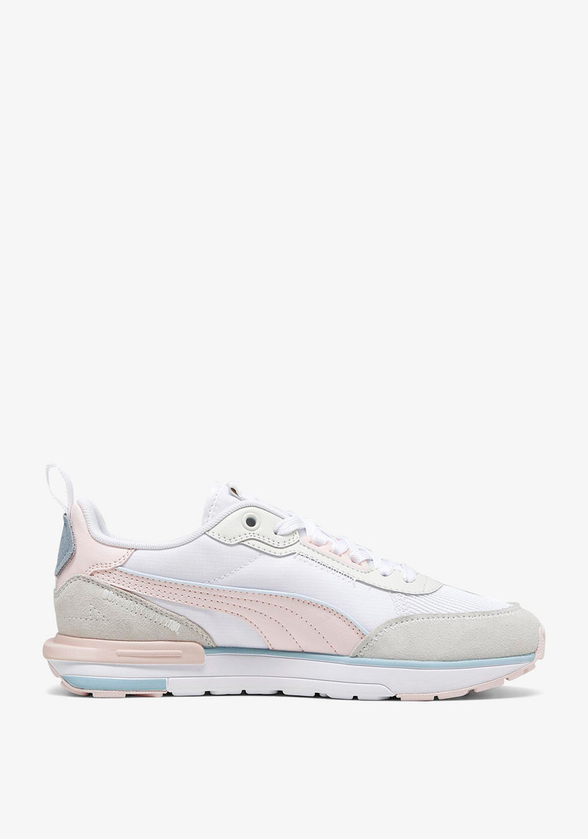 Puma Women's Colourblock Trainers with Panel Detail and Lace-Up Closure-Women%27s Sports Shoes-image-4