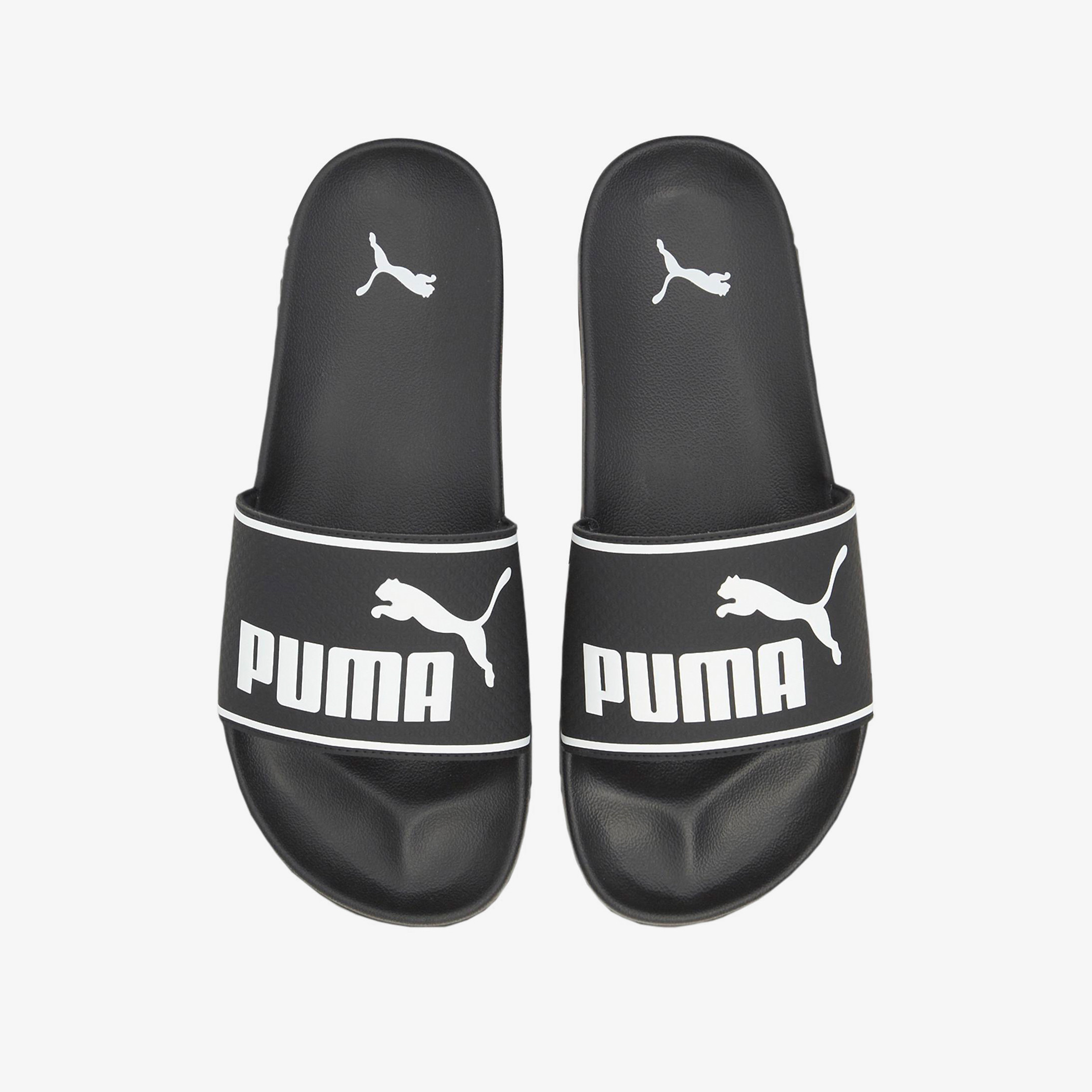 Puma Men's Logo Print Slip-On Slide Slippers-men-shoes-flipflopsandslides-image-1