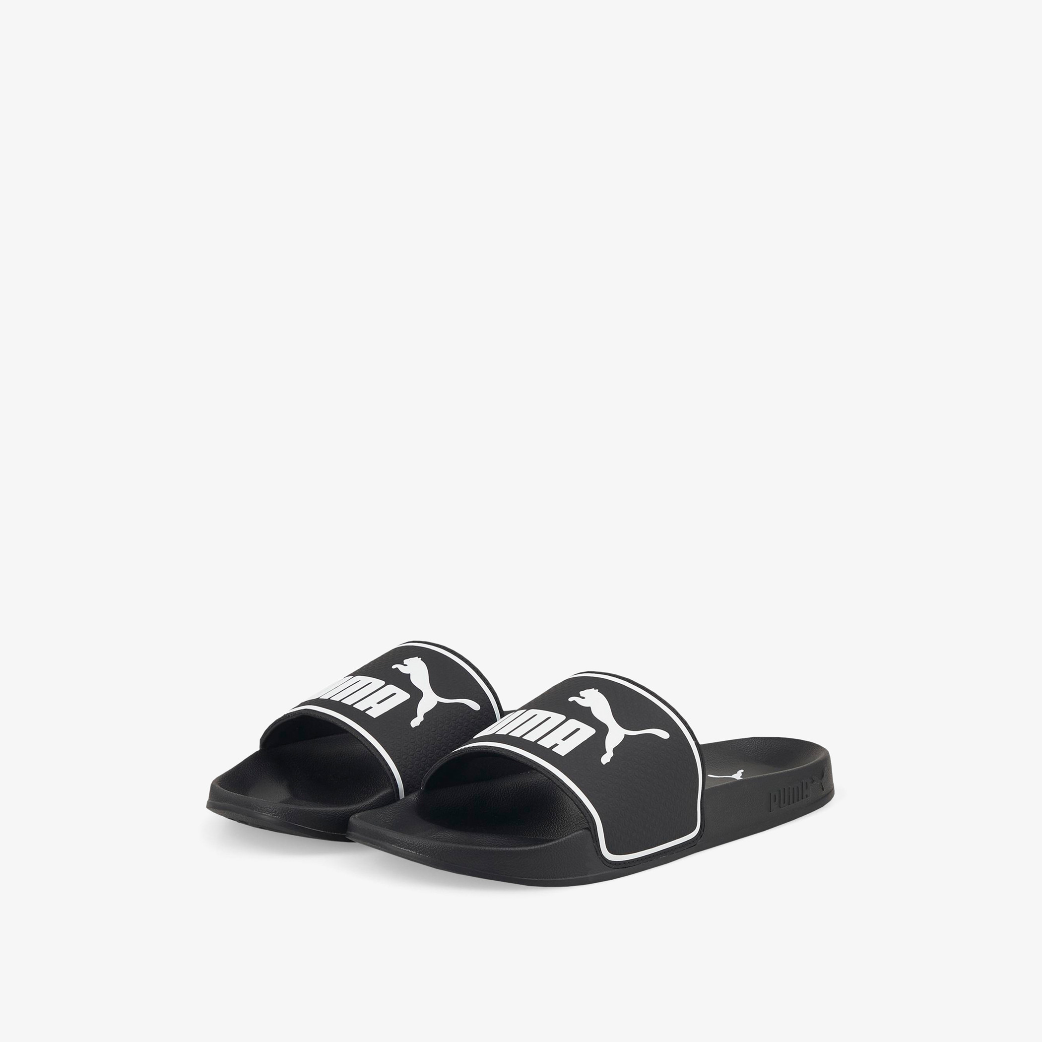 Puma Men's Logo Print Slip-On Slide Slippers-men-shoes-flipflopsandslides-image-2