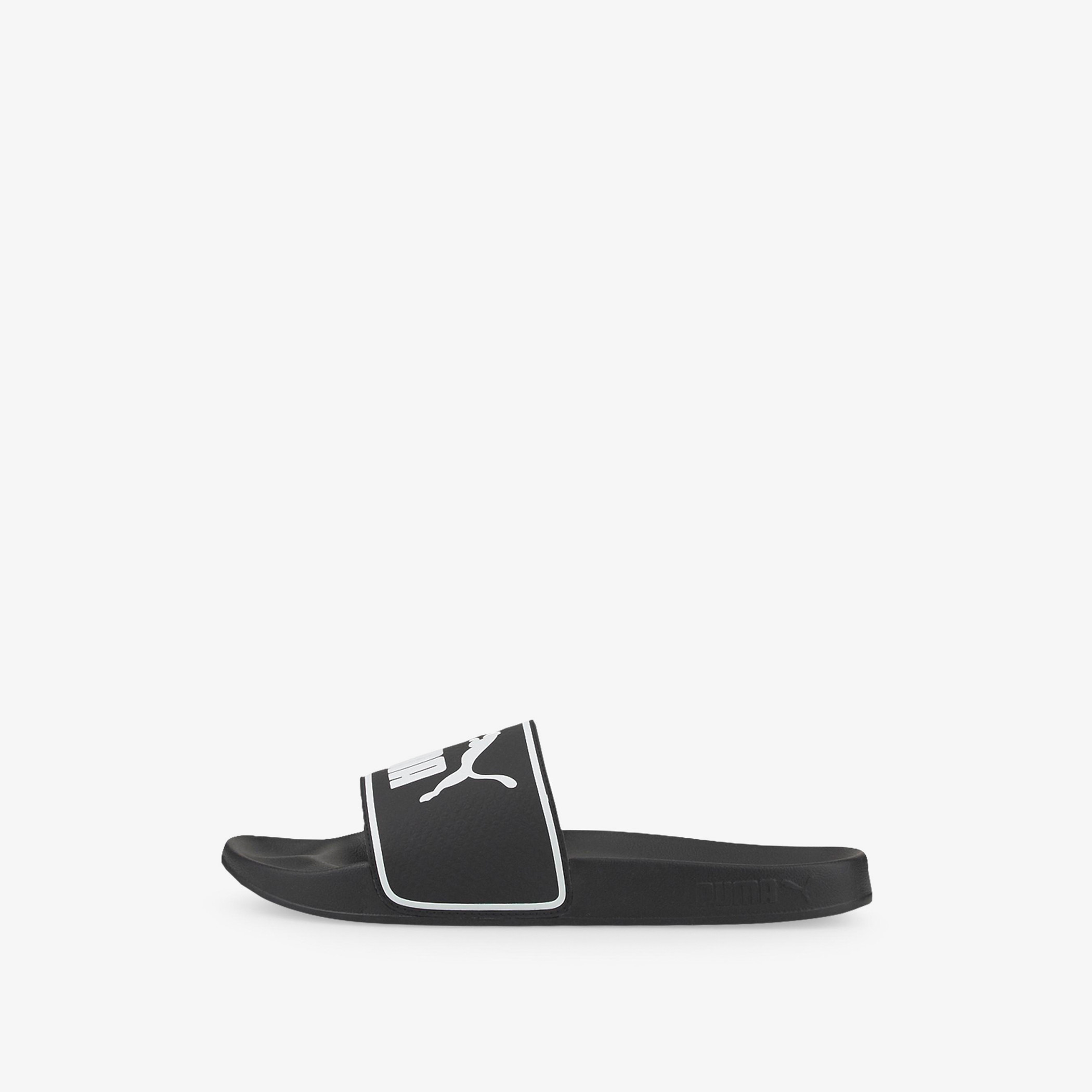 Puma Men's Logo Print Slip-On Slide Slippers-men-shoes-flipflopsandslides-image-4