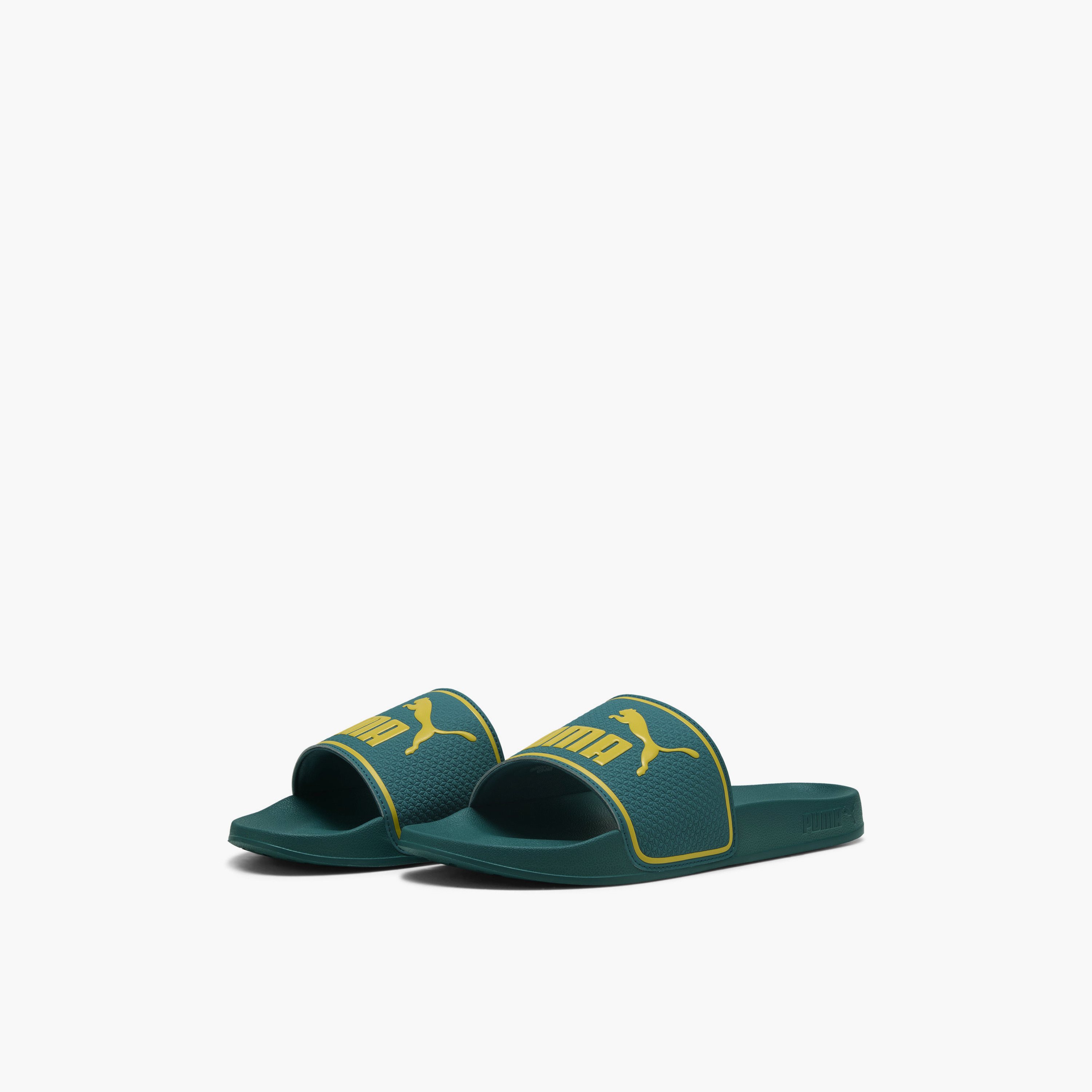 Puma Men Leadcat 2.0 Logo Print Slides-sports-men-shoes-image-1