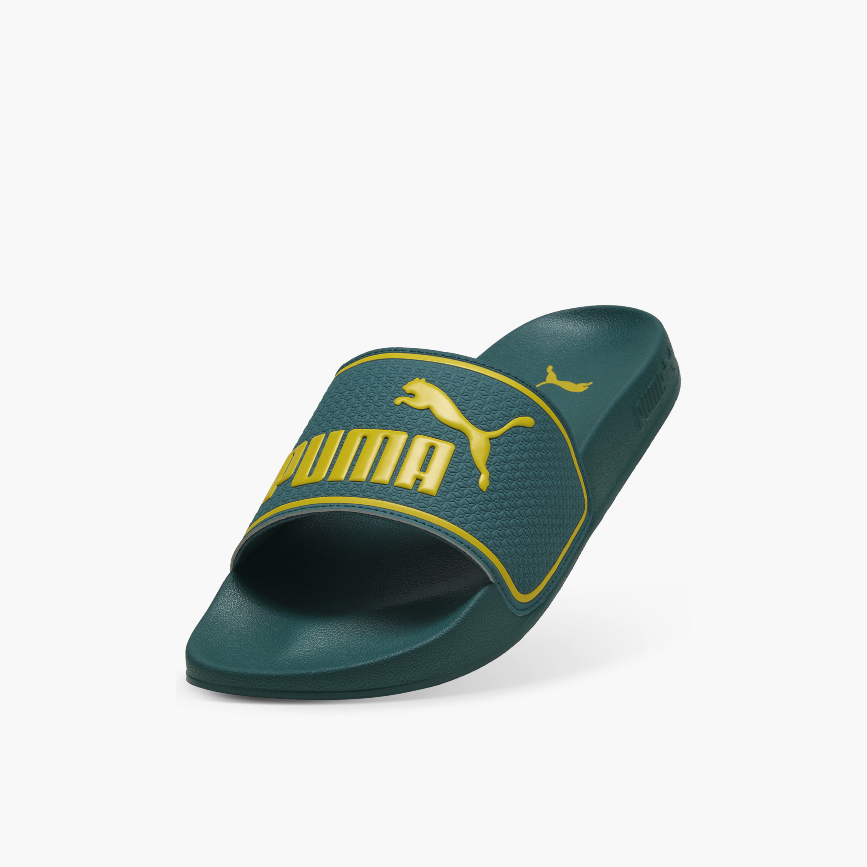 Puma Men Leadcat 2.0 Logo Print Slides-sports-men-shoes-image-2