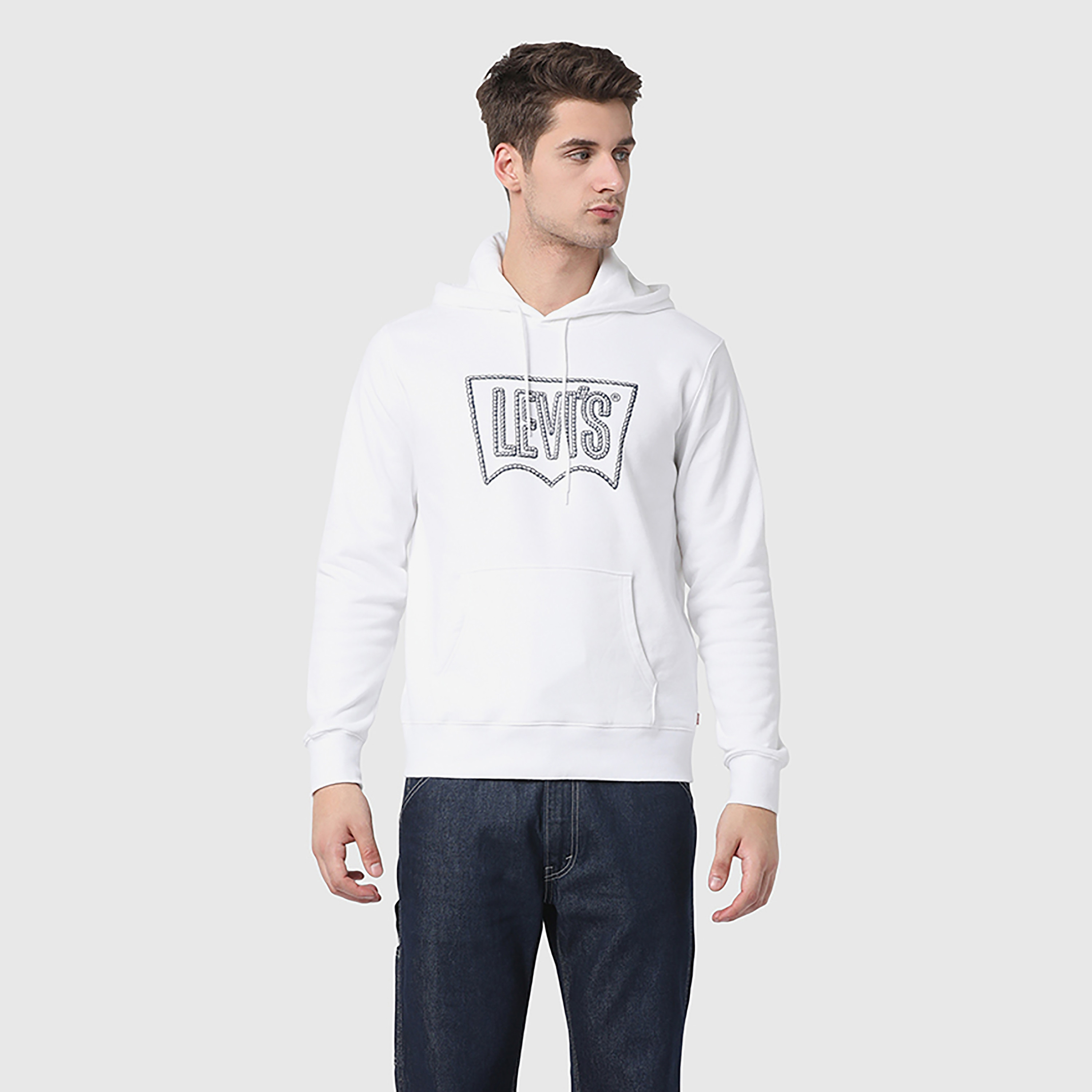 Levi's Logo Long Sleeves Men's Hoodie-men-clothing-hoodiesandsweatshirts-image-1