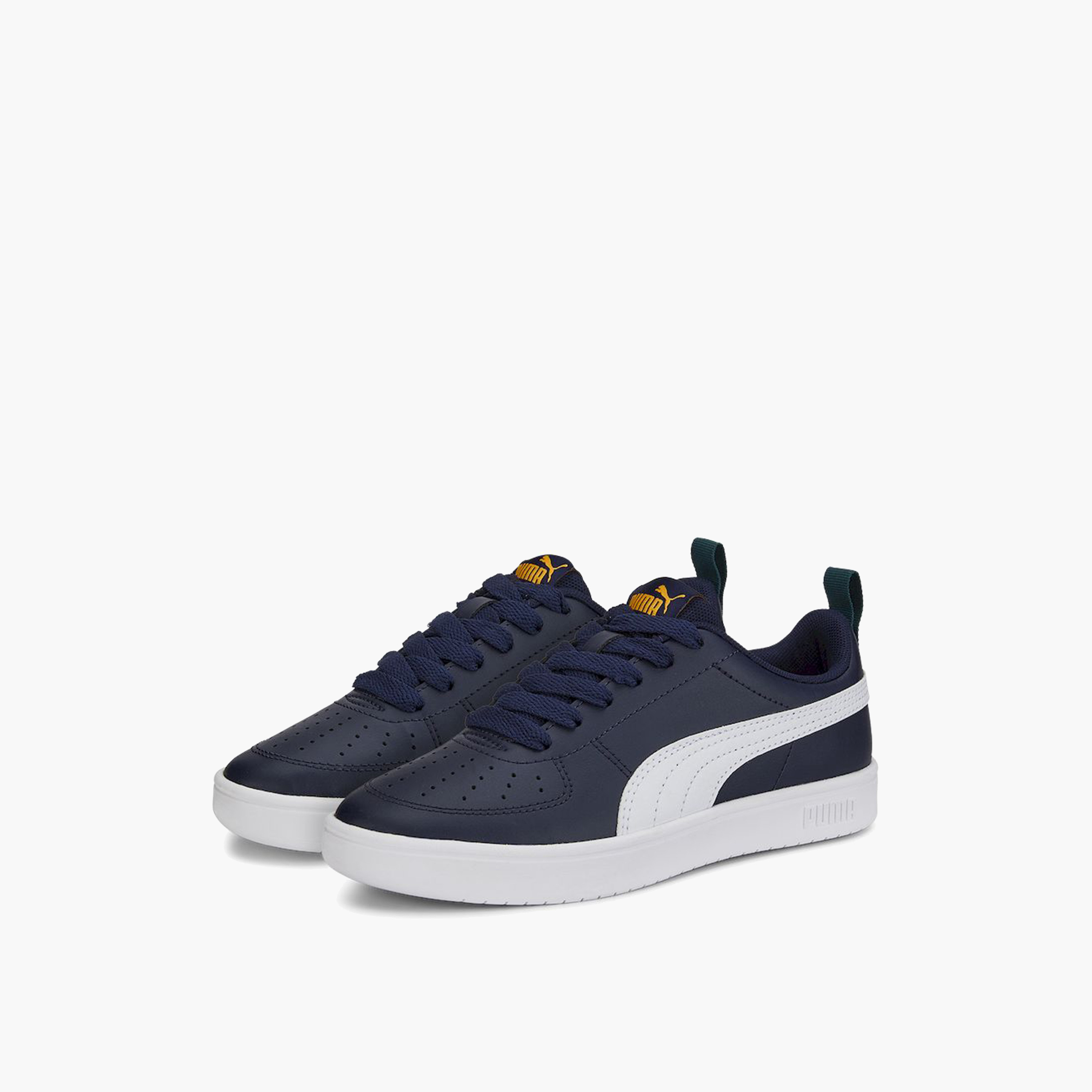 Puma Boys Rickie Jr Lace-Up Sneakers Non-Marking Sole Shoes-sports-boys-shoes-image-1