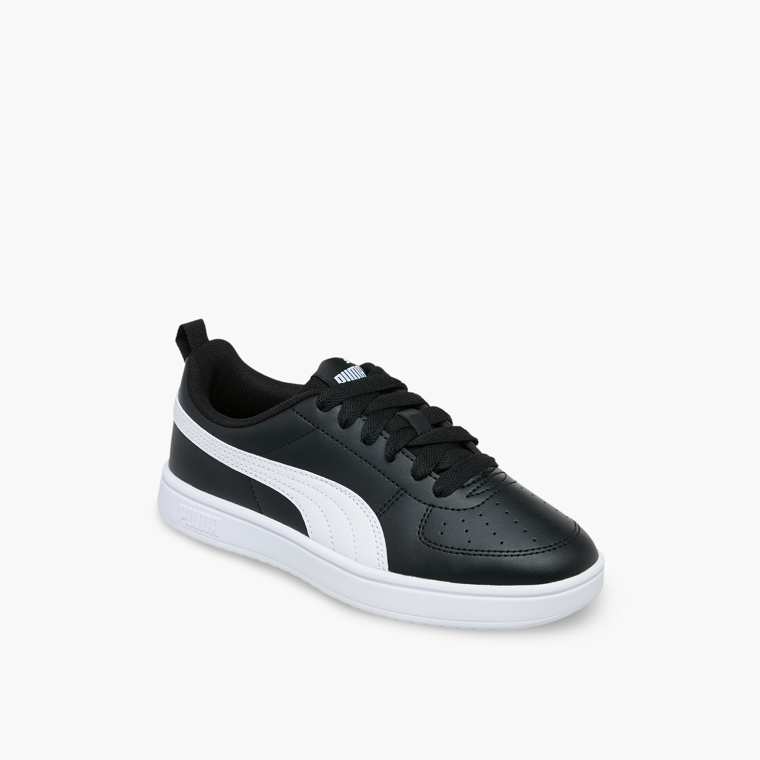 Puma Kids Rickie Jr Lace-Up Sneakers Non-Marking Sole Shoes-girls-shoes-sneakers-image-2