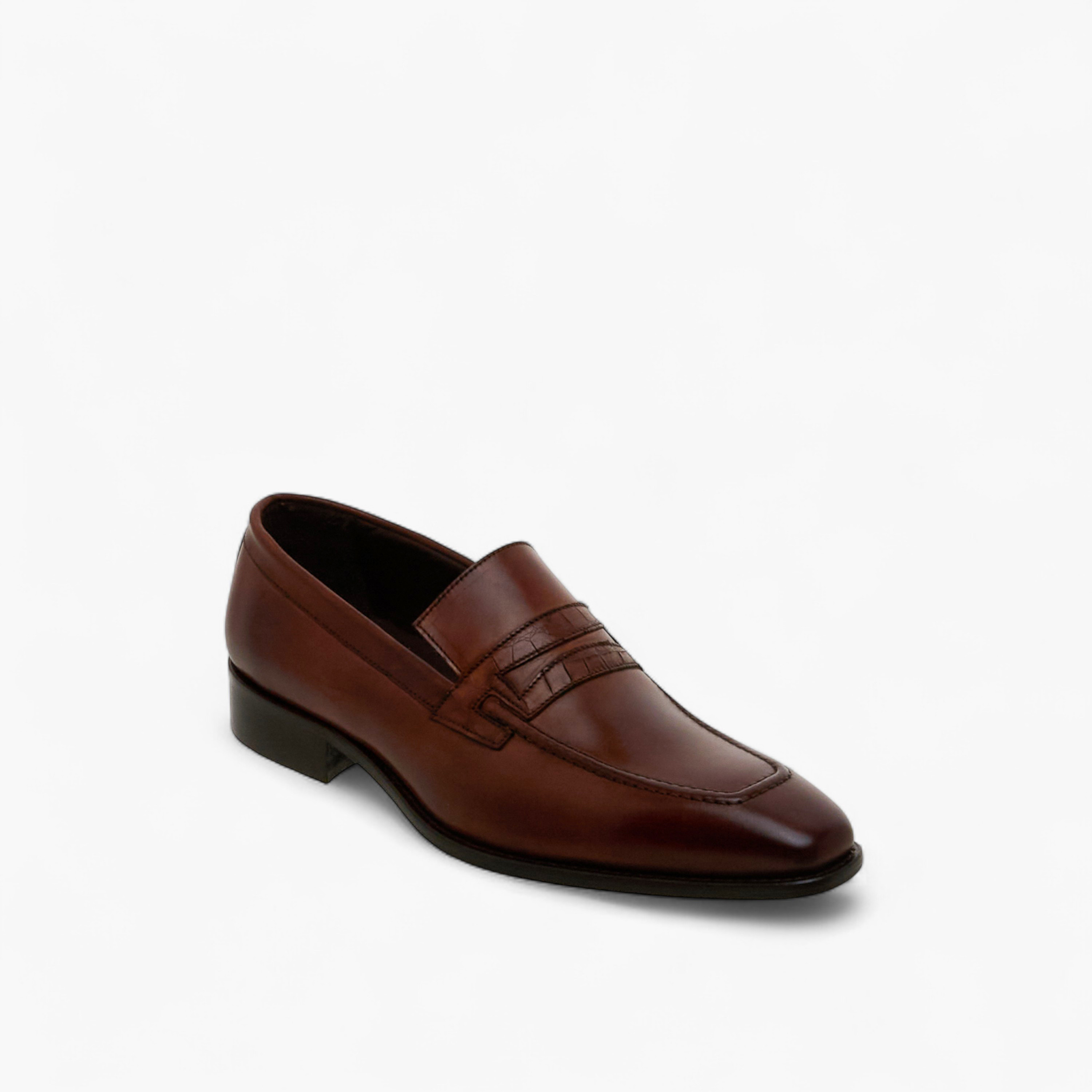 Duchini Men Slip-On Leather Loafers-men-shoes-loafersandmoccasins-image-2