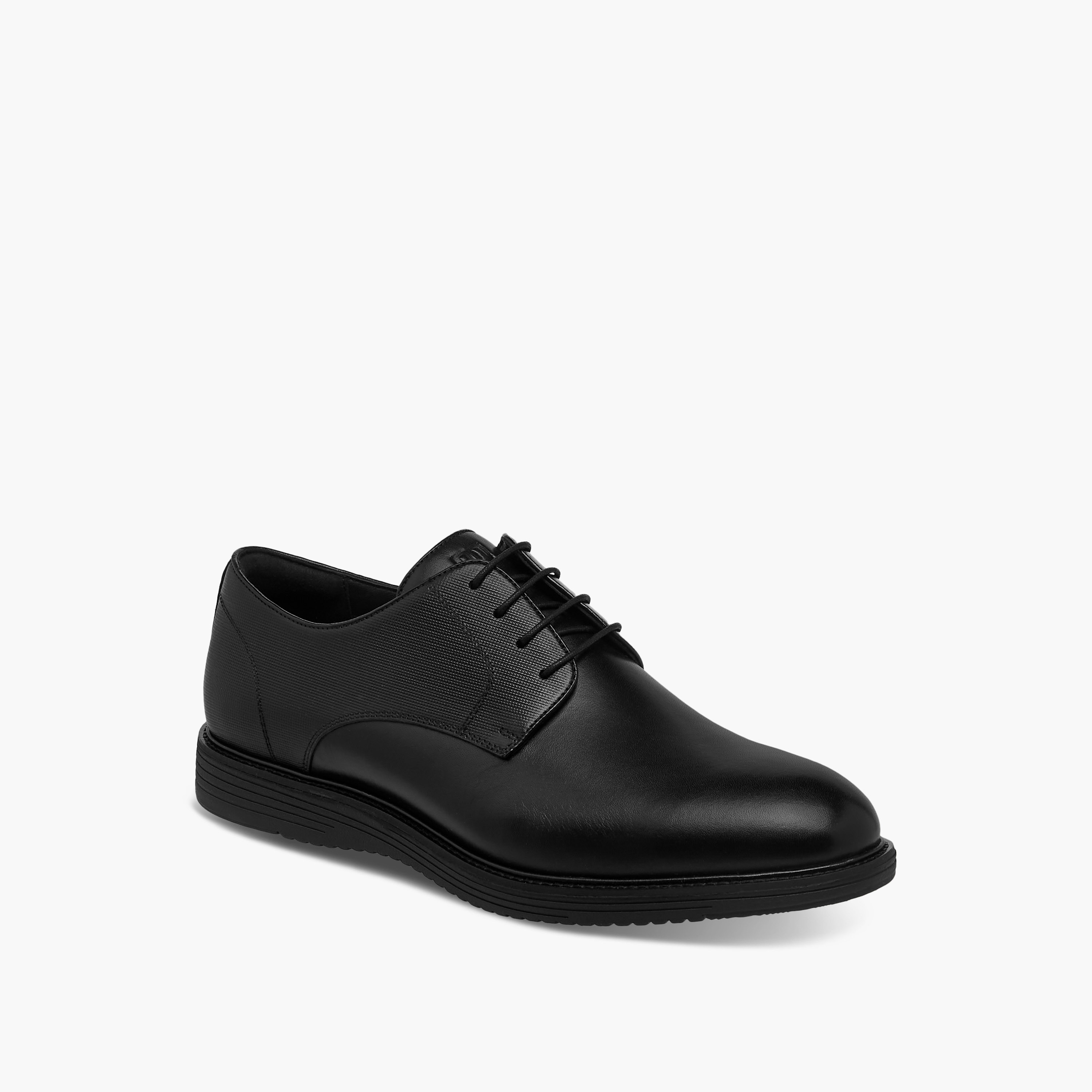 Duchini Men Genuine Leather Lace-Up Derby Shoes-men-shoes-formalshoes-image-2