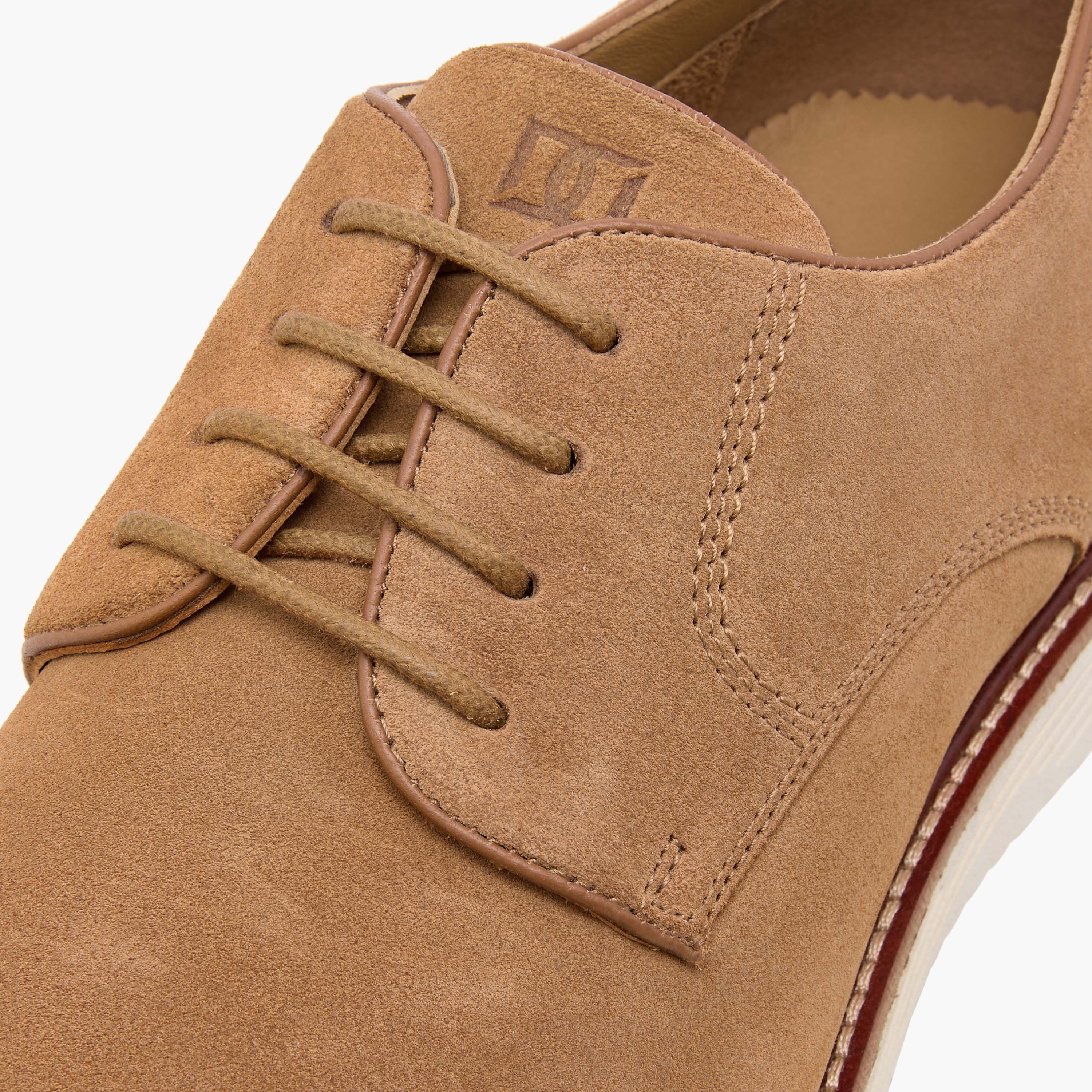 Duchini Men Suede Lace-Up Derby Shoes-men-shoes-formalshoes-image-4