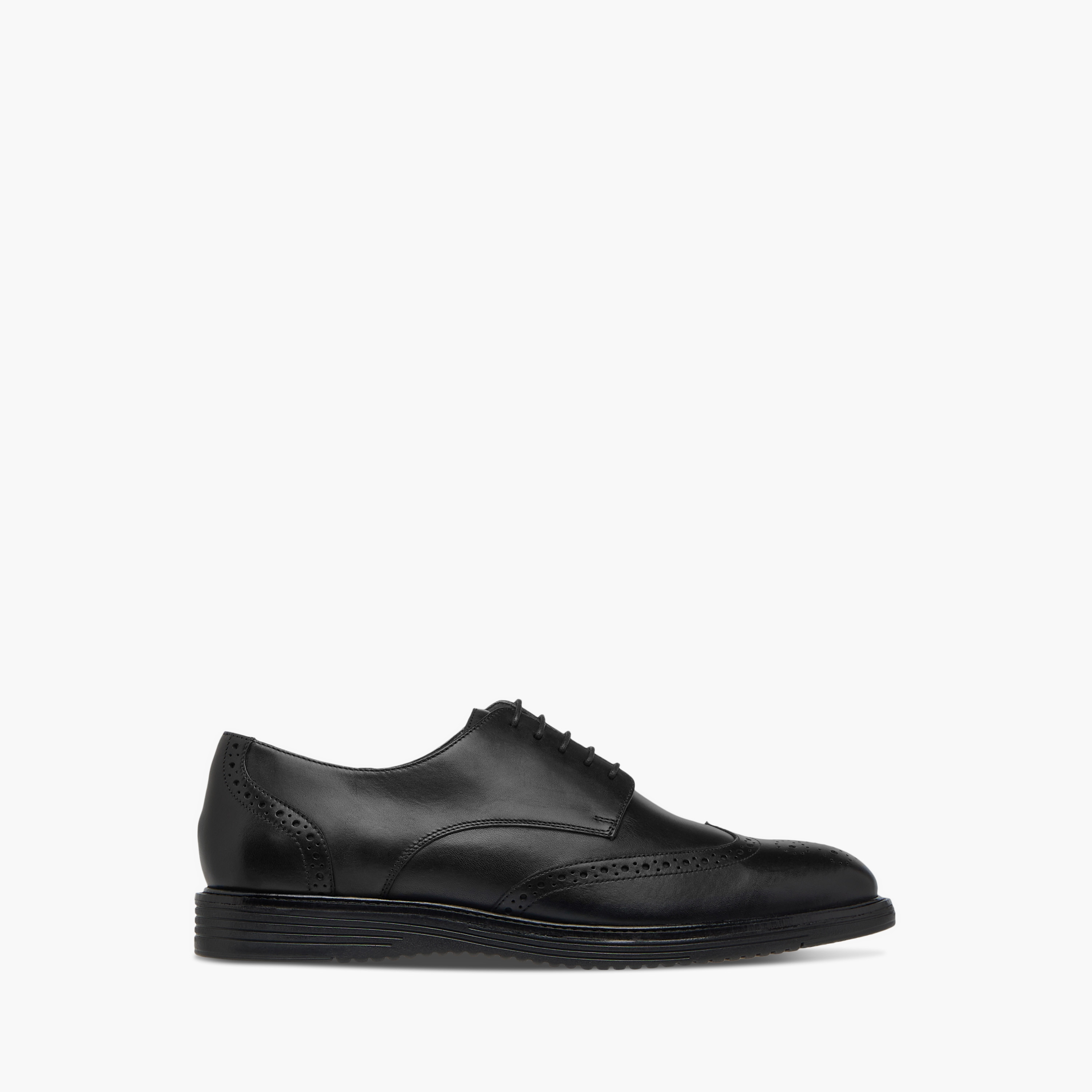 Duchini Men Genuine Leather Lace-Up Derby Shoes-men-shoes-formalshoes-image-3