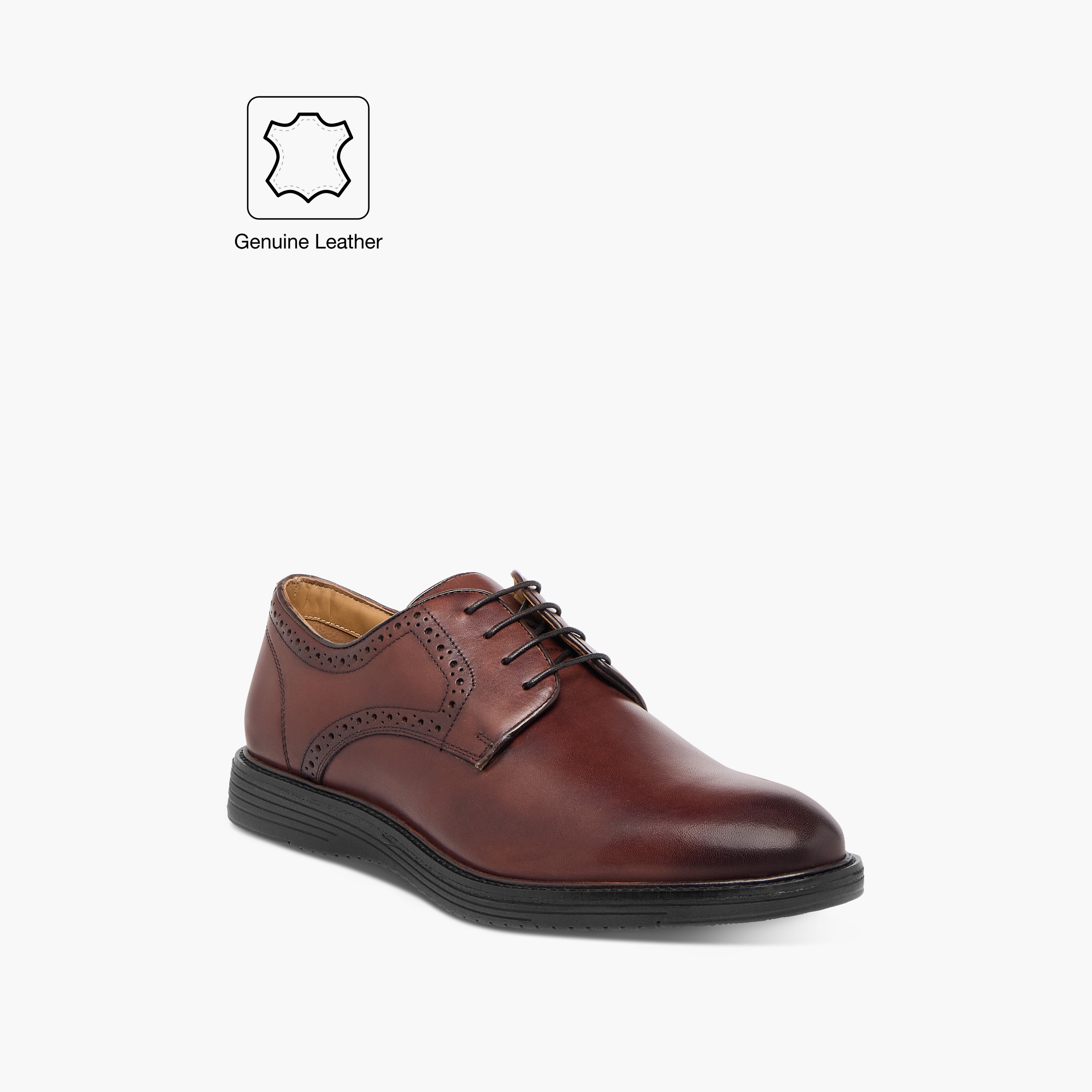 حذاء ديربي جلد مثقّب برباط إغلاق للرجال من دوتشيني-men-shoes-formalshoes-image-2